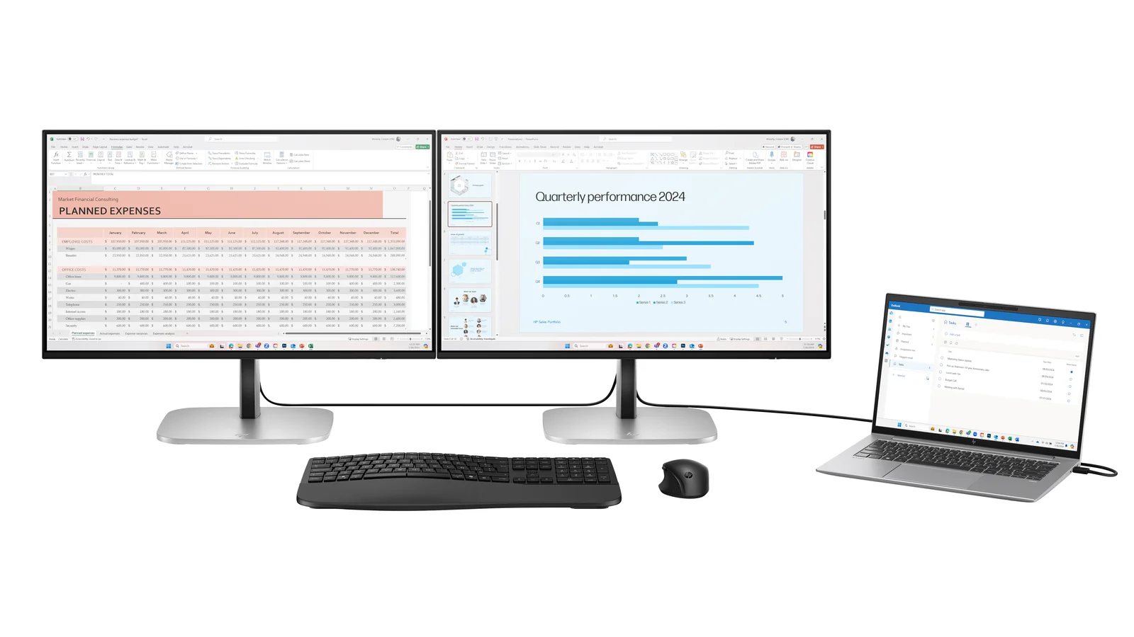 HP Series 5 Pro 524pu 23.8" Full HD IPS 100Hz Monitor
