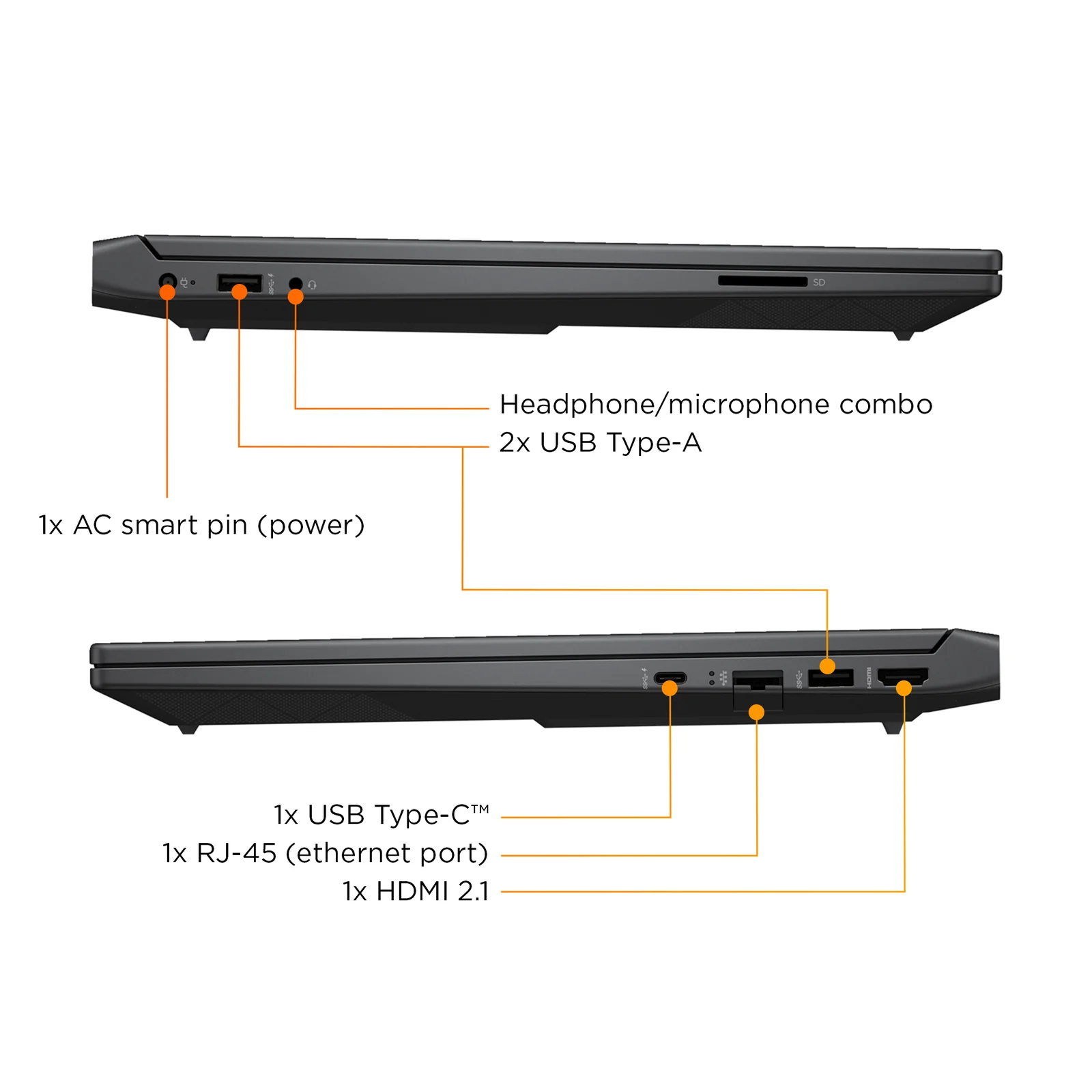 HP 15-FB3104NA R7-7445HS 12GB 512G 4050 15.6", 7445H, 512GB SSD
