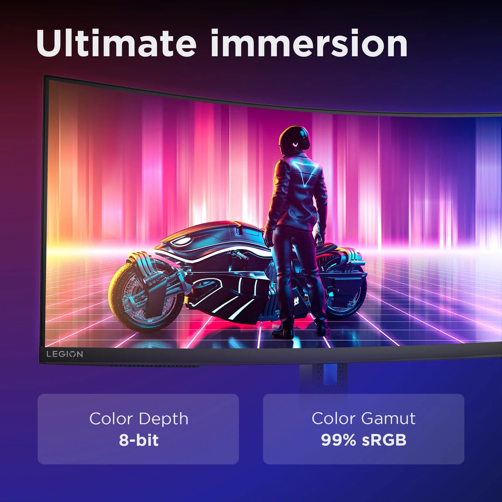 Lenovo Legion R34w-30 34" UWQHD VA 180Hz Curved Monitor