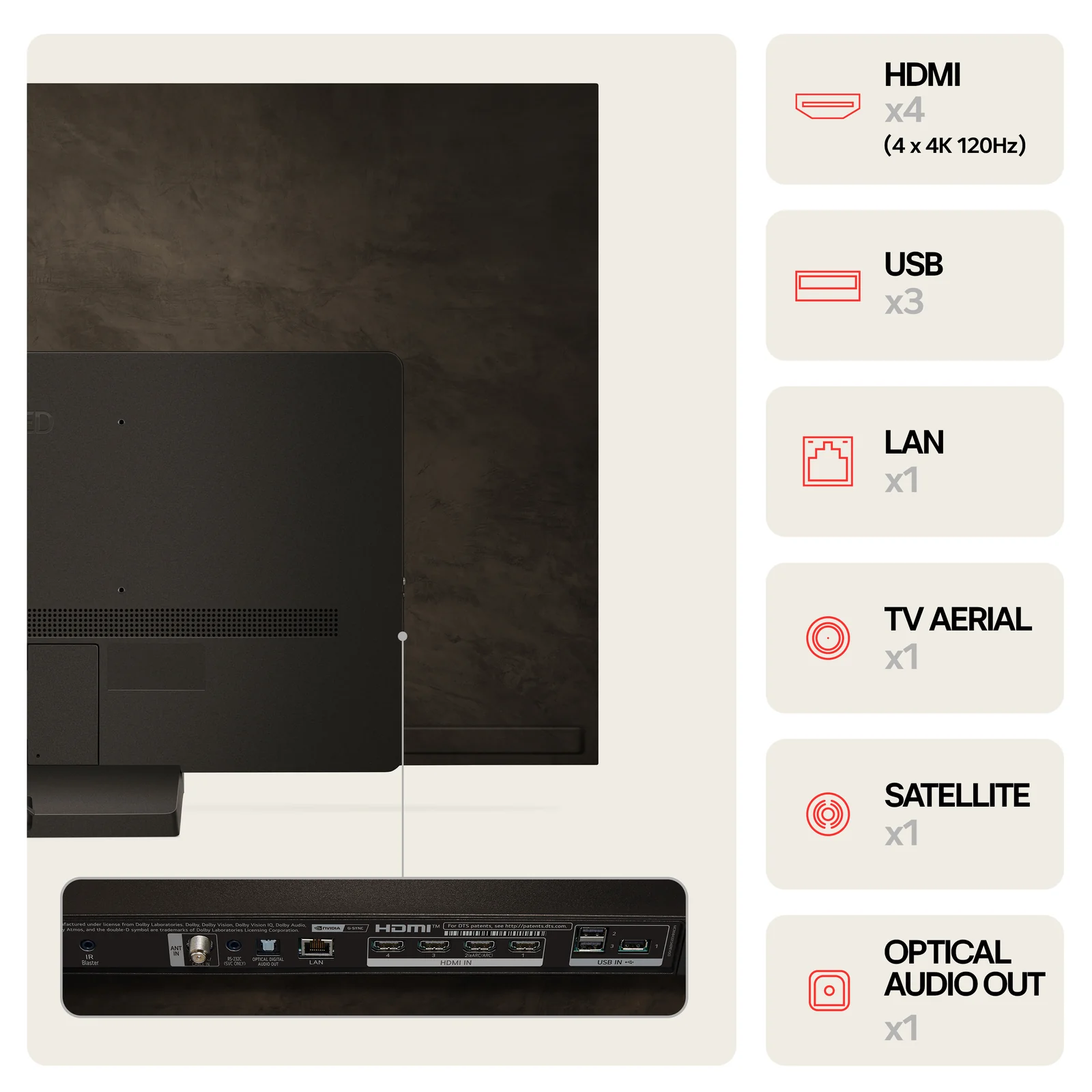 LG OLED65C46LA.AEK 65" 4K Smart TV