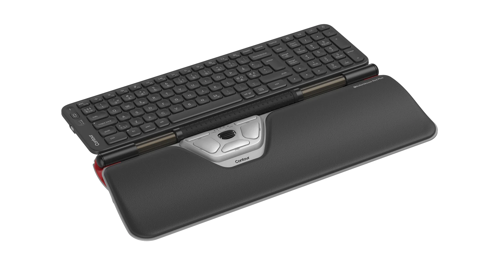 Contour Design RollerMouse Red Plus & Balance Wireless Keyboard