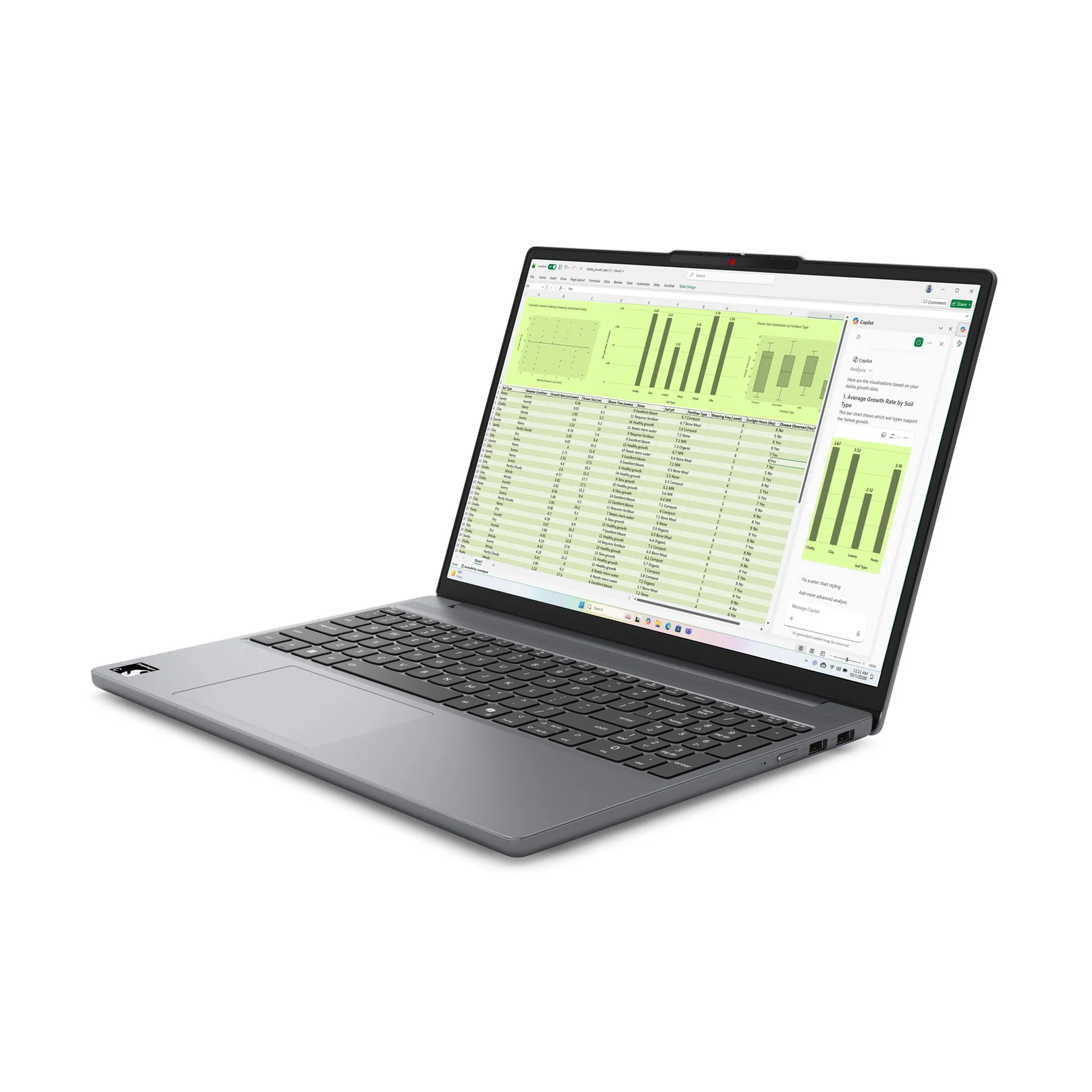 Lenovo IdeaPad Slim 3 15Q7X11 15.3", Snapdragon C1-10-100, 4GB RAM