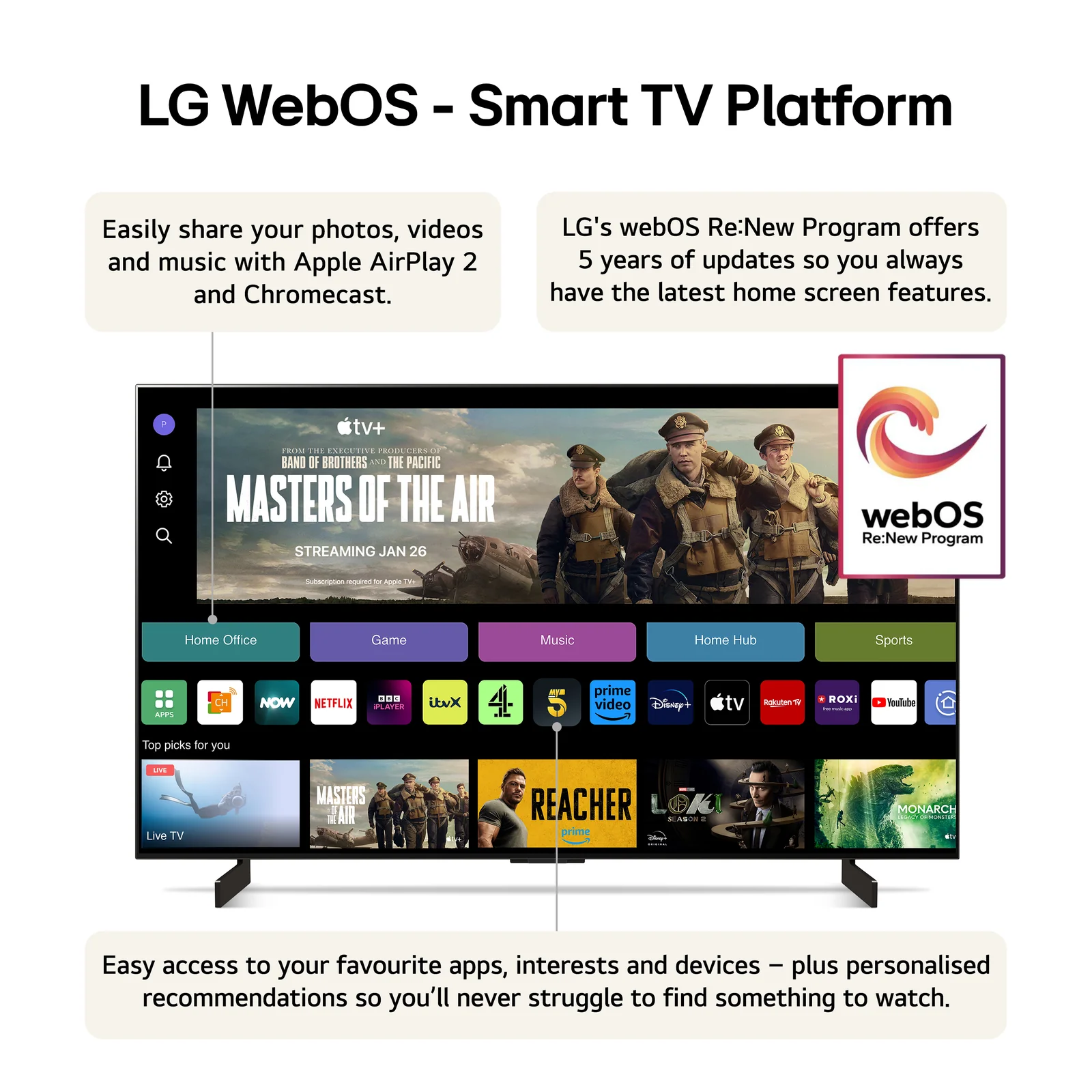 LG OLED42C44LA.AEK 42" 4K Smart TV