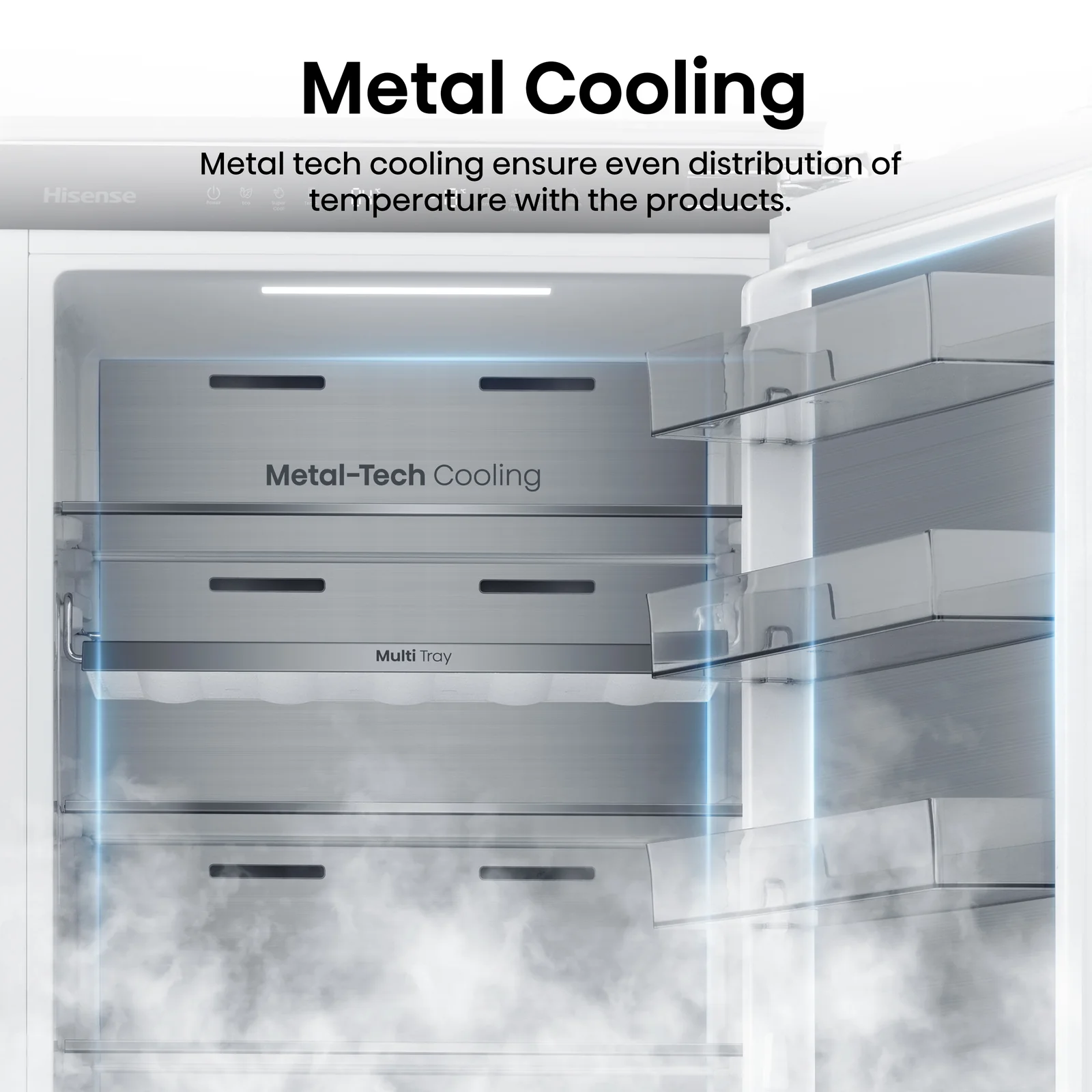 Hisense RB5B280SSWC 284L Integrated Fridge Freezer