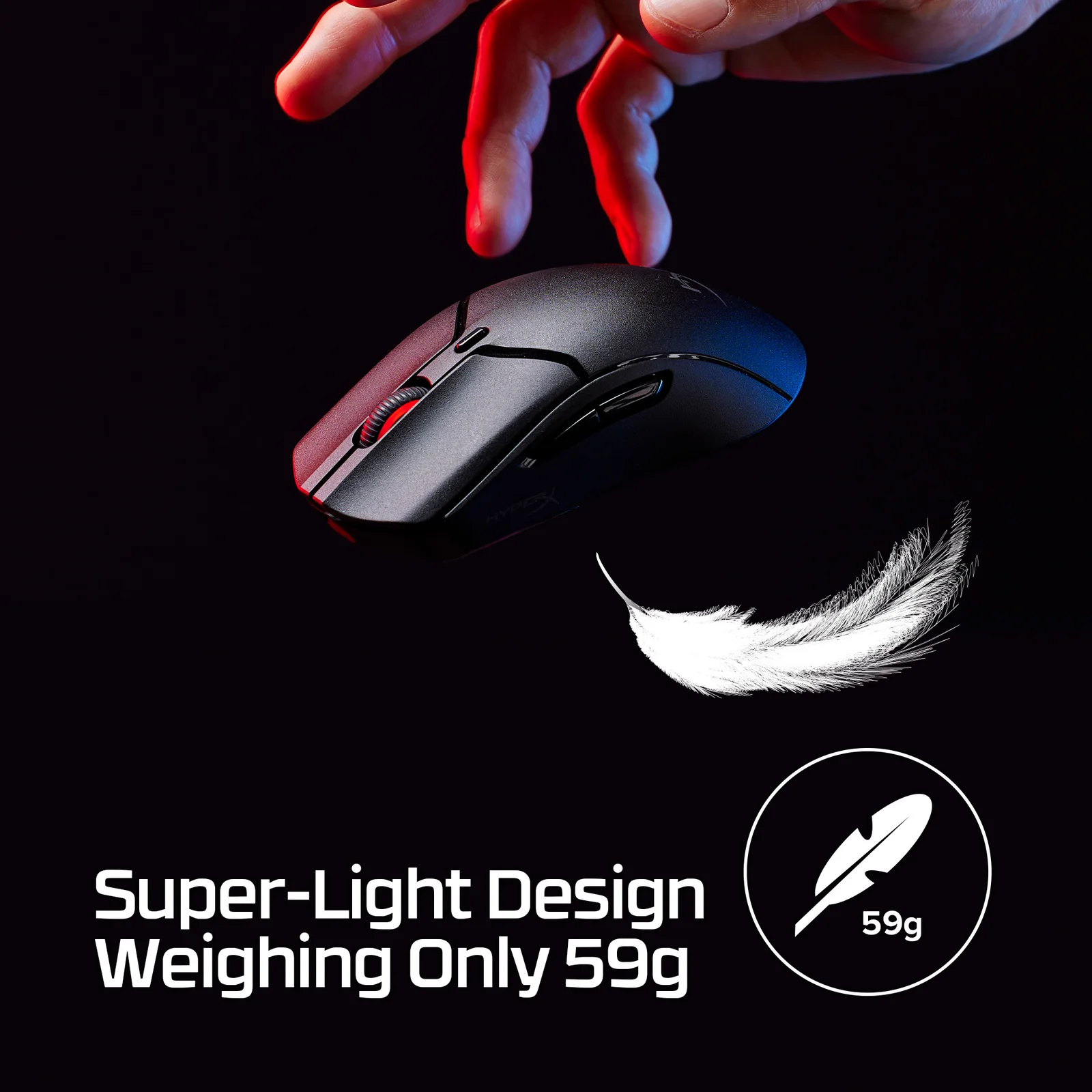 HyperX Pulsefire Haste 2 Mini Wireless Black Gaming Mouse