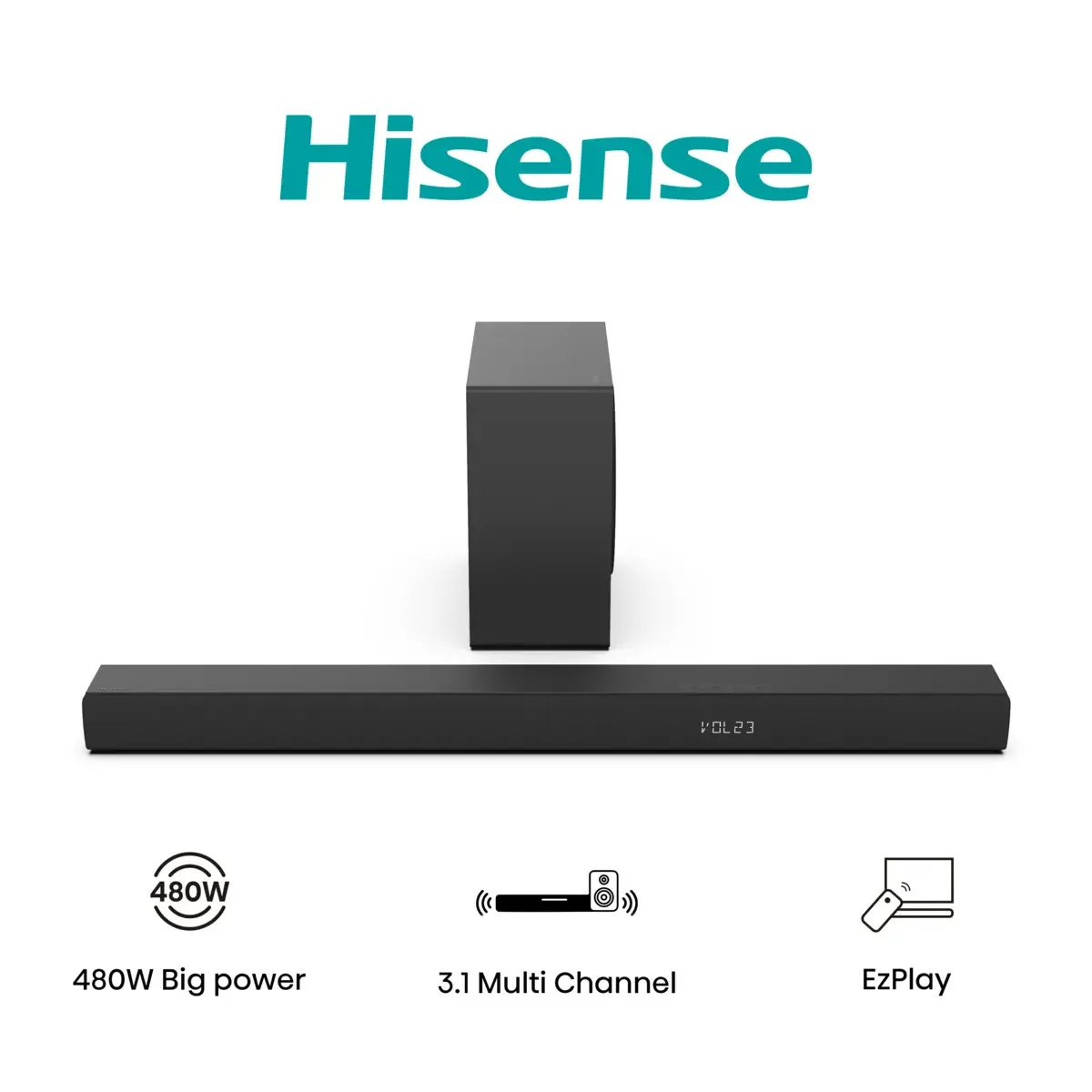 Hisense HS3100 3.1 Soundbar