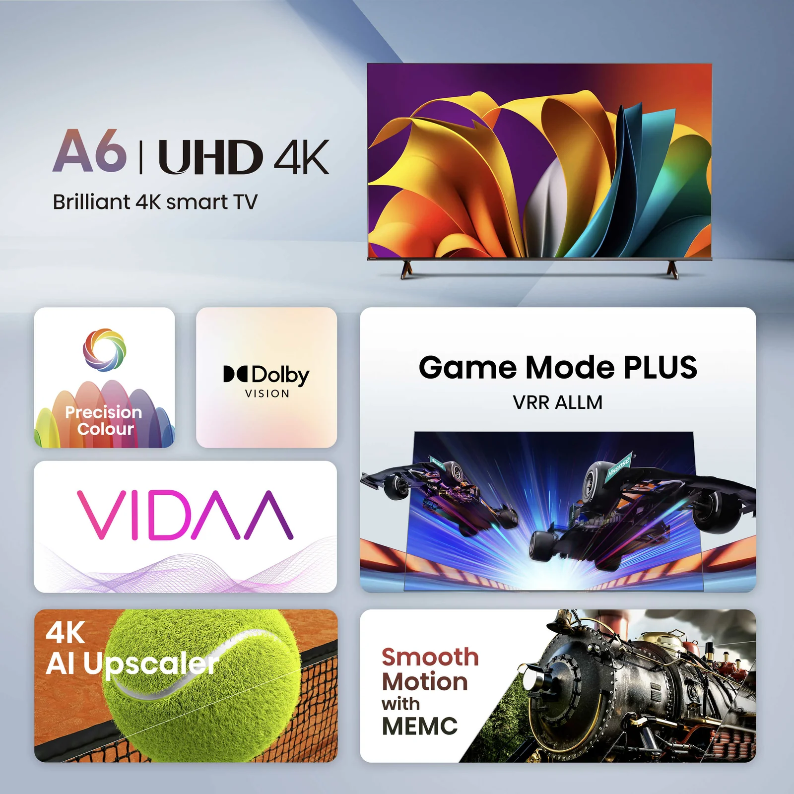 Hisense 85A6NTUK 85" 4K Smart TV