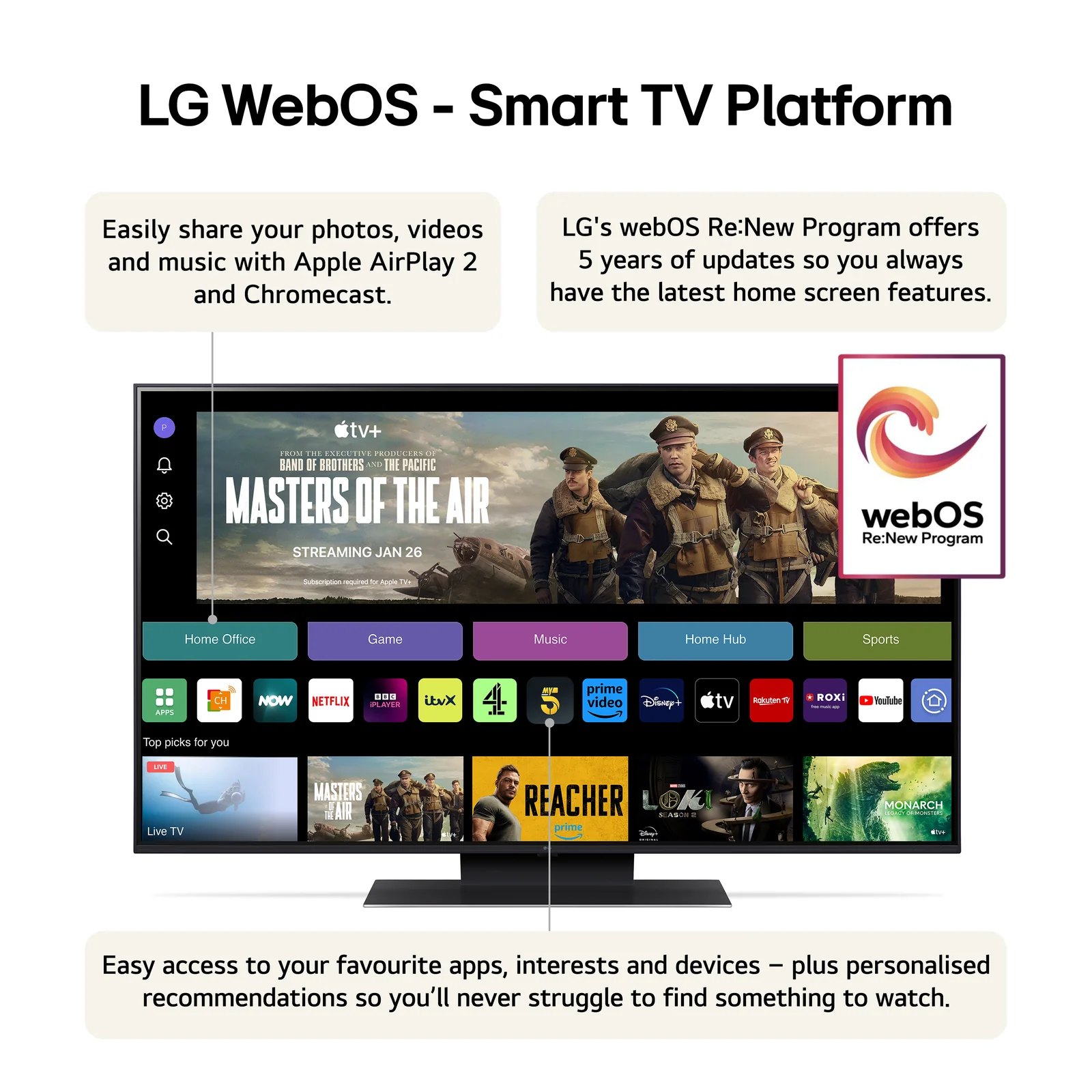 LG 50UT91006LA.AEK 50" 4K Smart TV