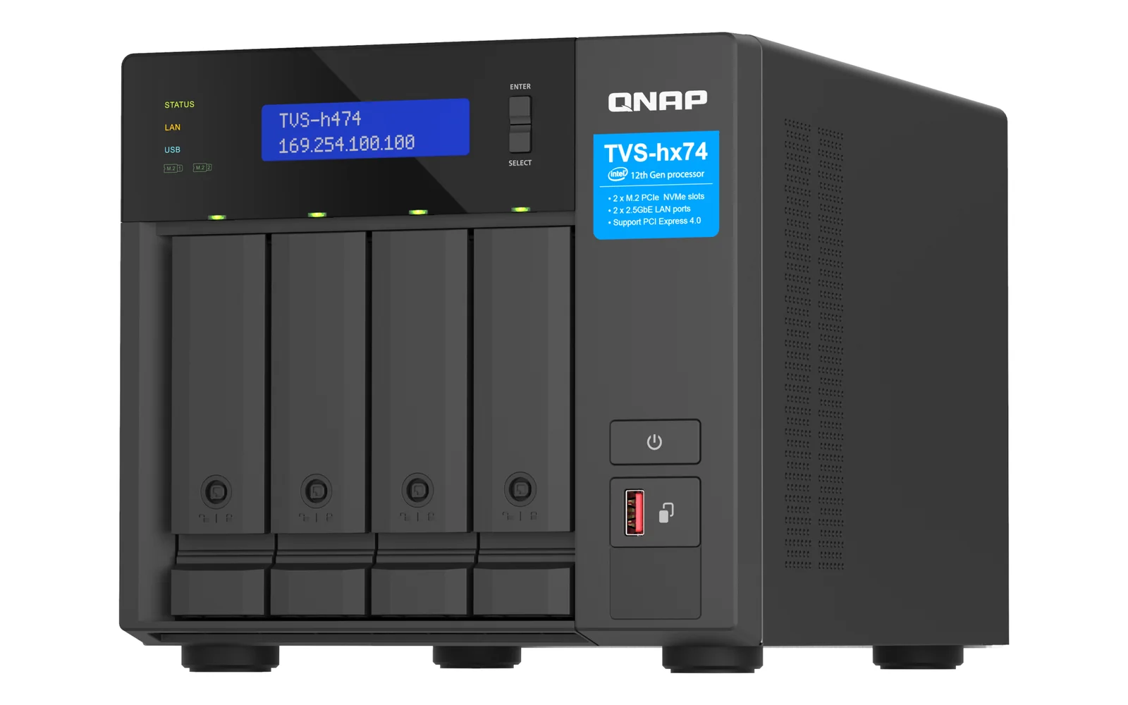 QNAP TVS-H474 4-Bay NAS
