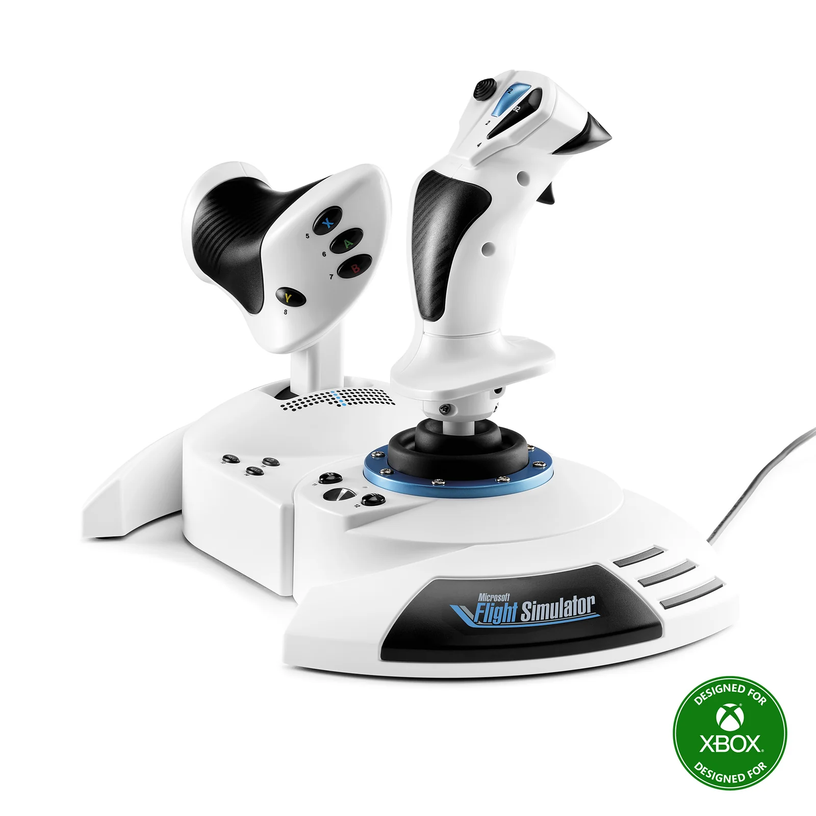 Thrustmaster T.Flight Hotas One Microsoft Flight Simulator Edition White