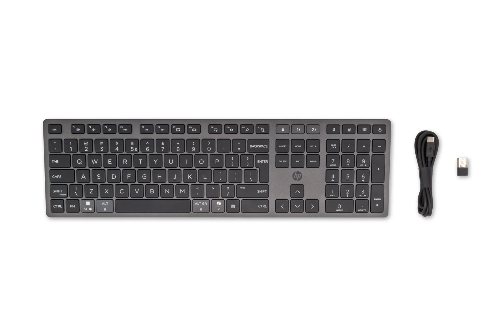 HP 720 Multi-Device Rechargeable Wireless Keyboard