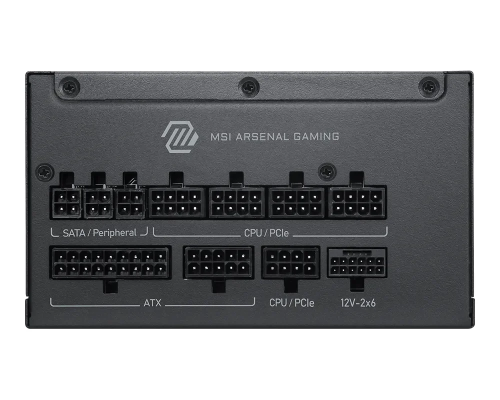 MSI MAG A1000PLS PCIE5 1000W Power Supply