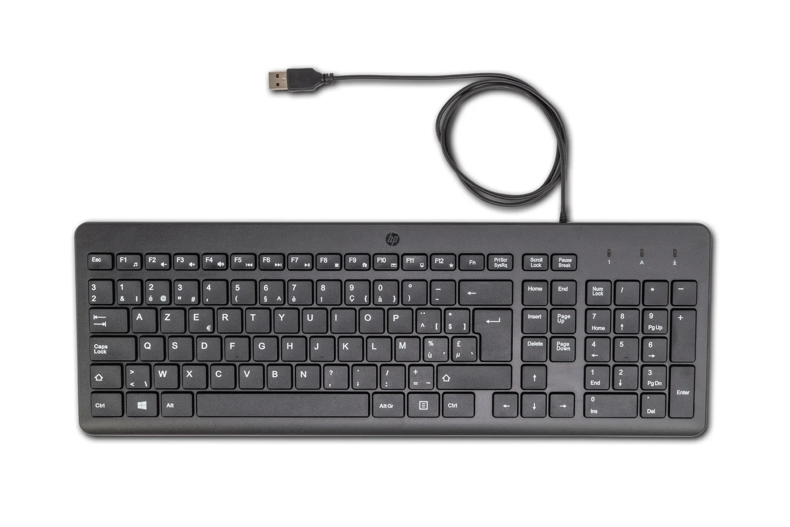 HP 150 Wired Keyboard Black