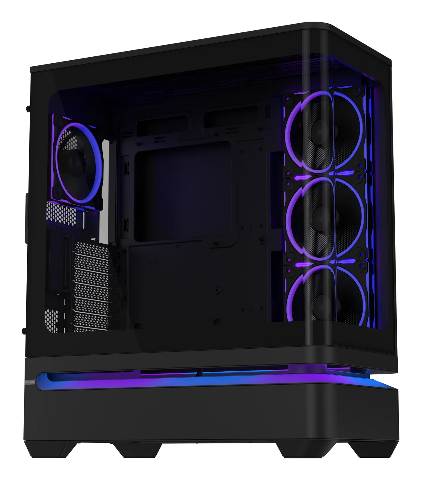 ASUS PRIME AP304 TG ARGB BLACK PC Case