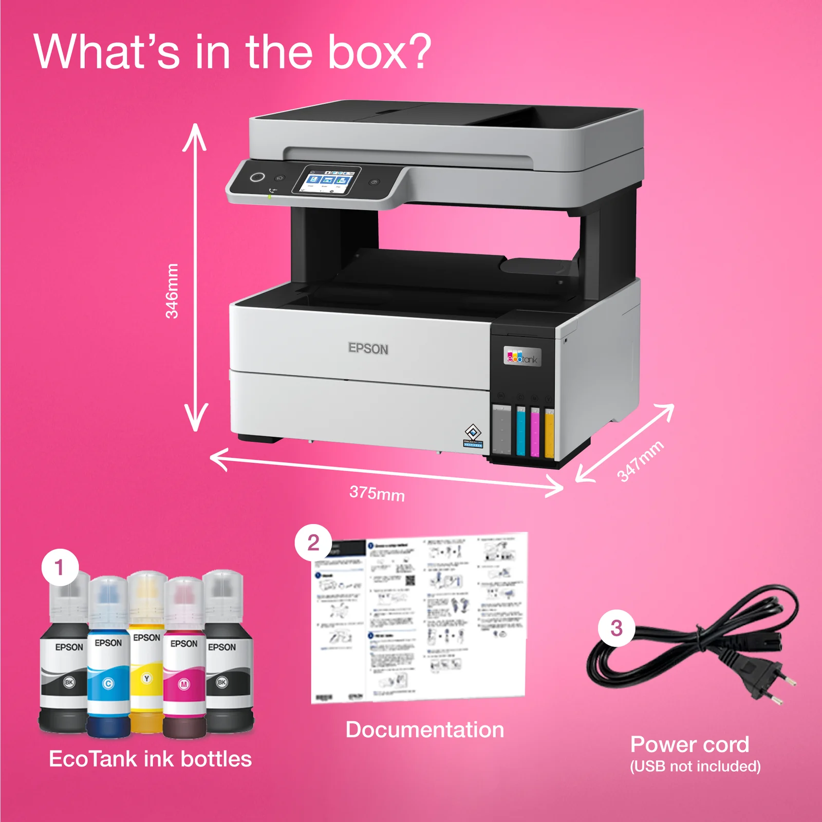Epson EcoTank Pro ET-5185 Inkjet Printer