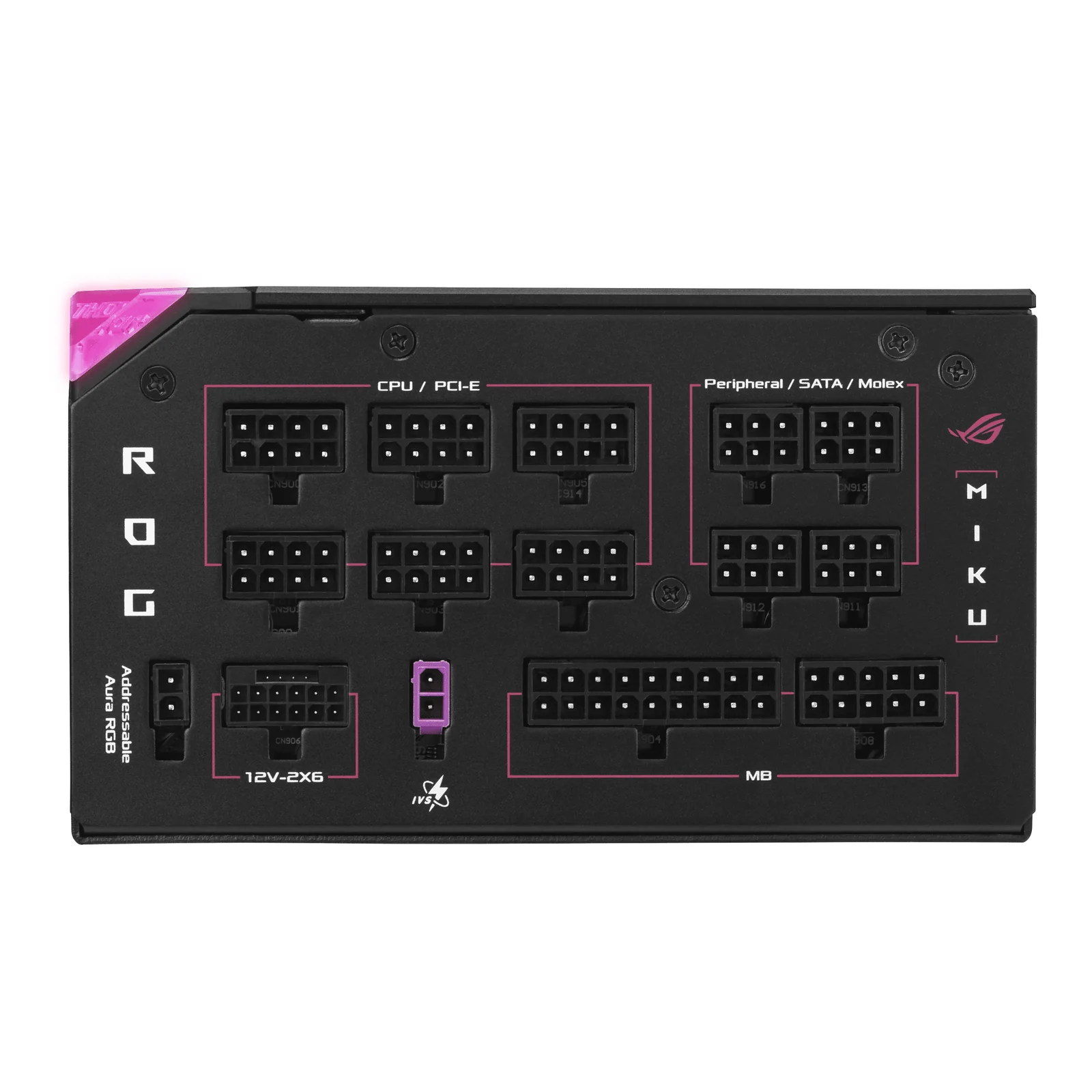 ASUS ROG -THOR-1200P3-MIKU 1200W Power Supply