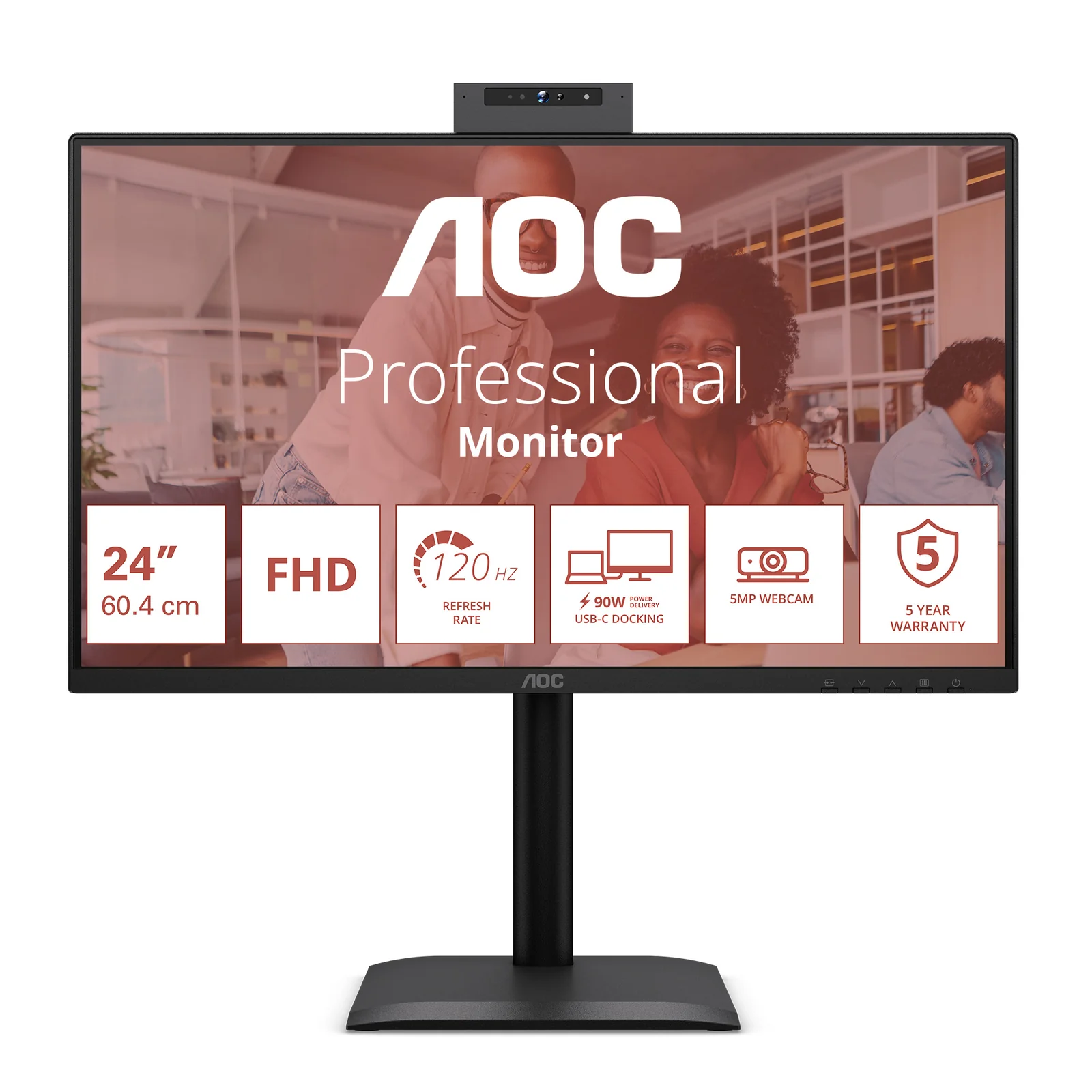 AOC 24E4CW computer monitor