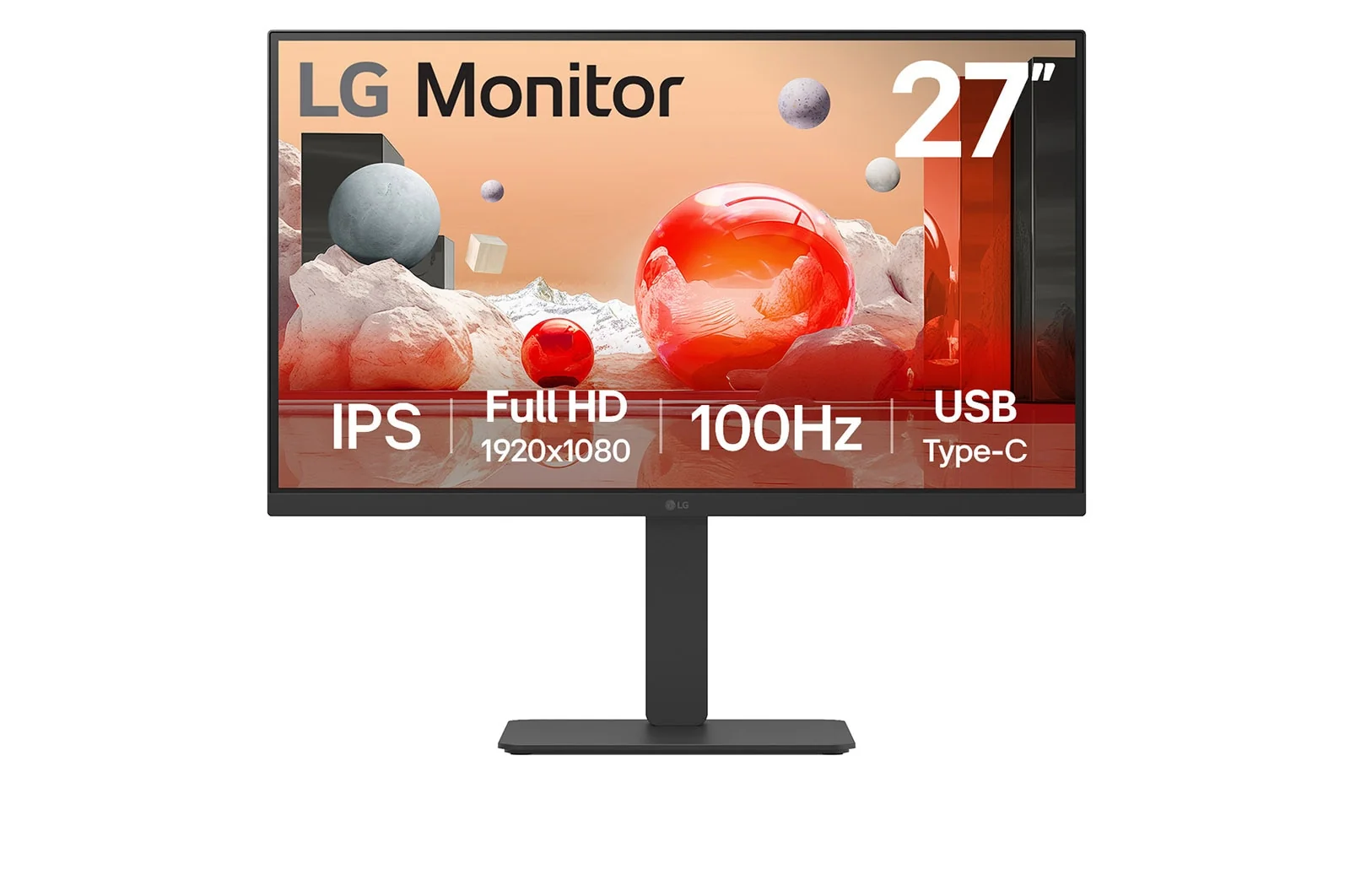 LG 27BA750-B 27" Full HD IPS 100Hz Monitor
