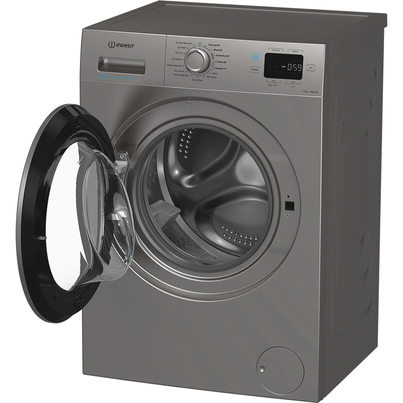 Indesit IP 846S PUSH&GO UK 8kg 1351rpm Washing Machine