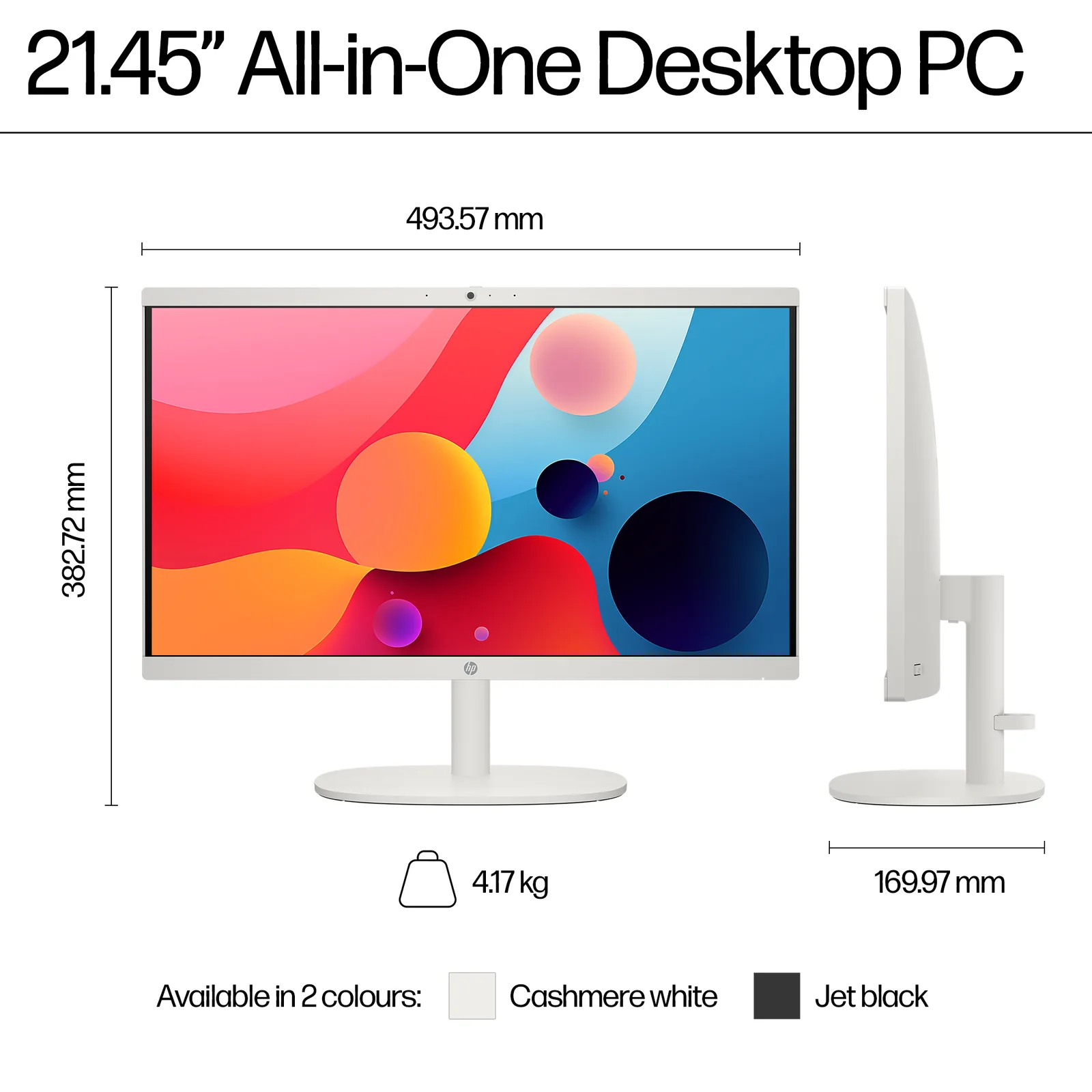 HP 22 -dg0015na 21.4" All-in-One, 8GB RAM