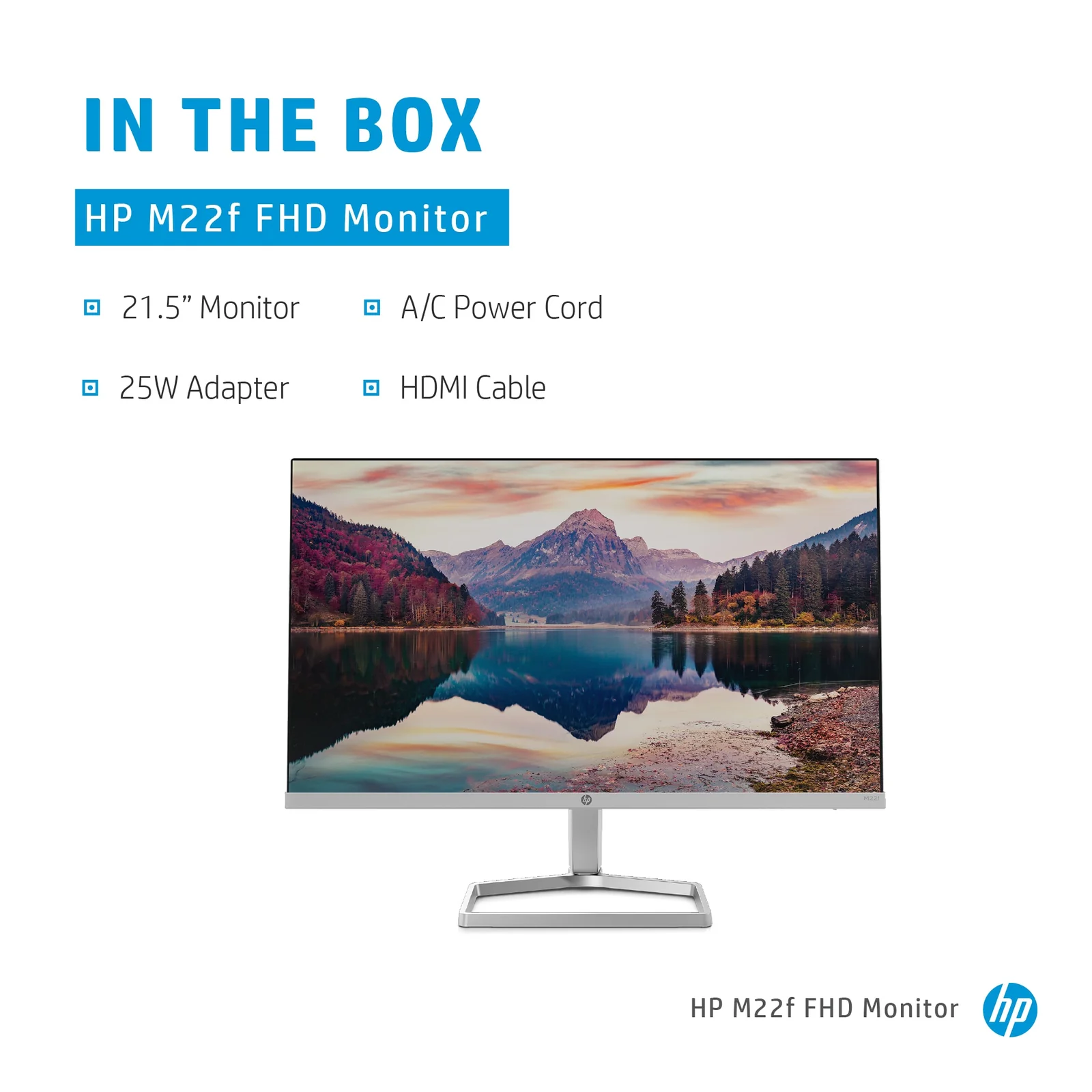 HP M22f FHD 21.5" Full HD IPS Monitor