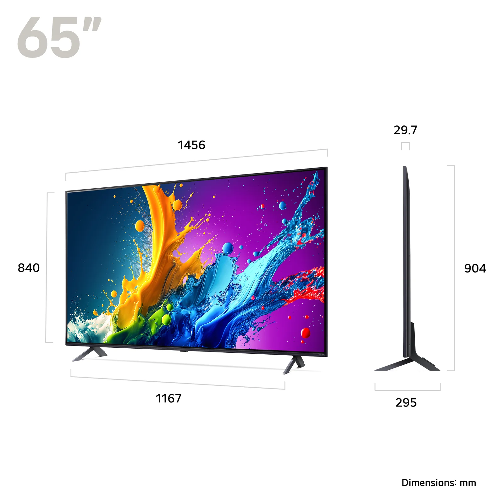 LG 65QNED80T6A.AEK 65" 4K Smart TV