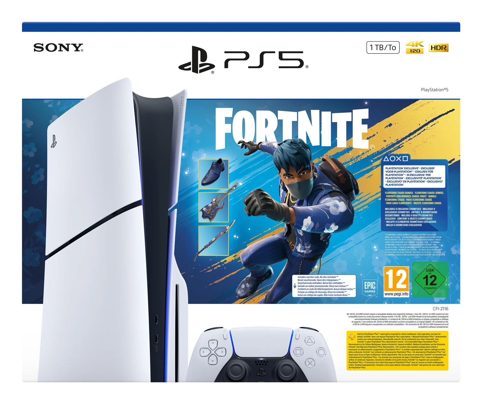 Sony PlayStation 5 - Fortnite Flowering Chaos Bundle