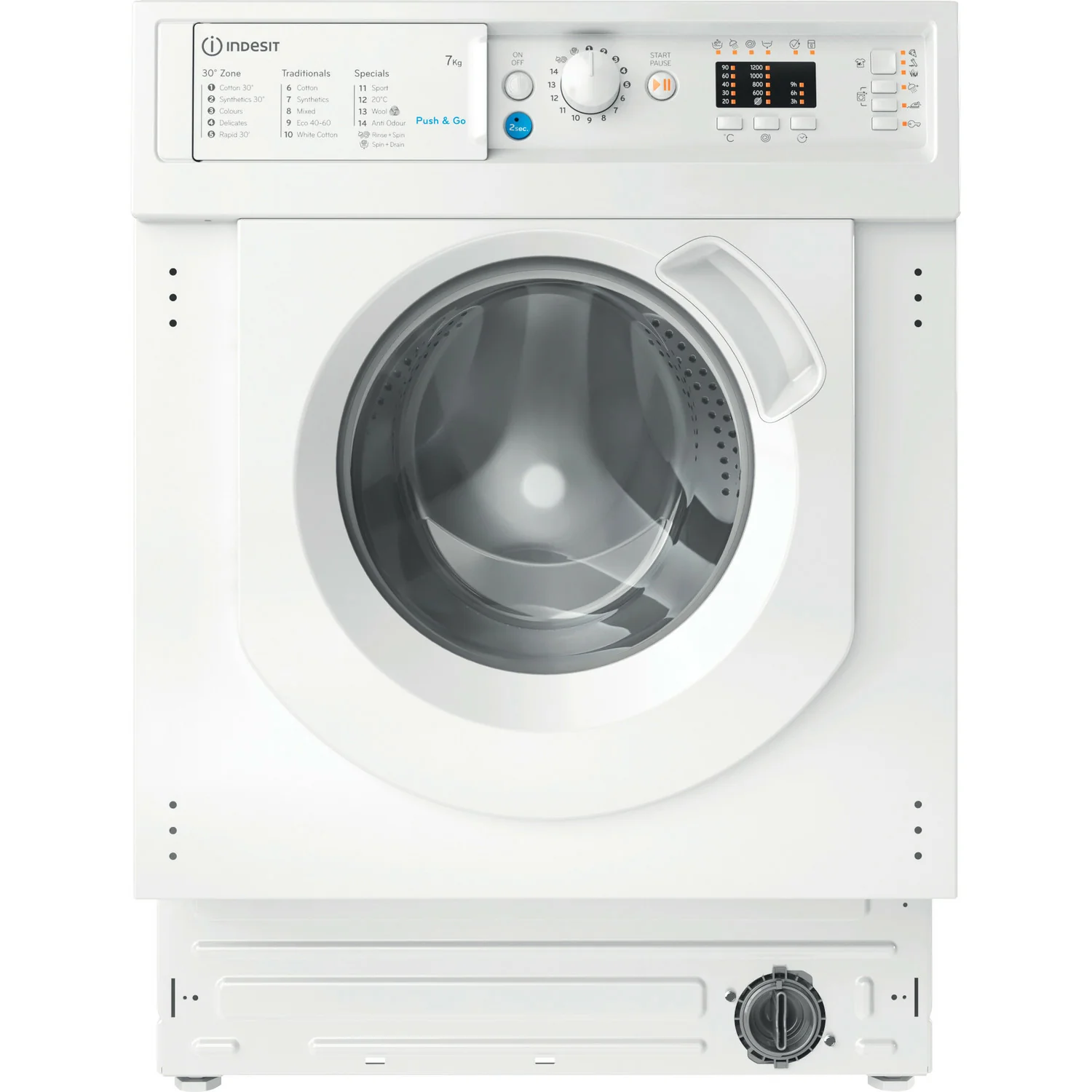 Indesit BI WMIL 71252 UK N 7kg 1151rpm Washing Machine