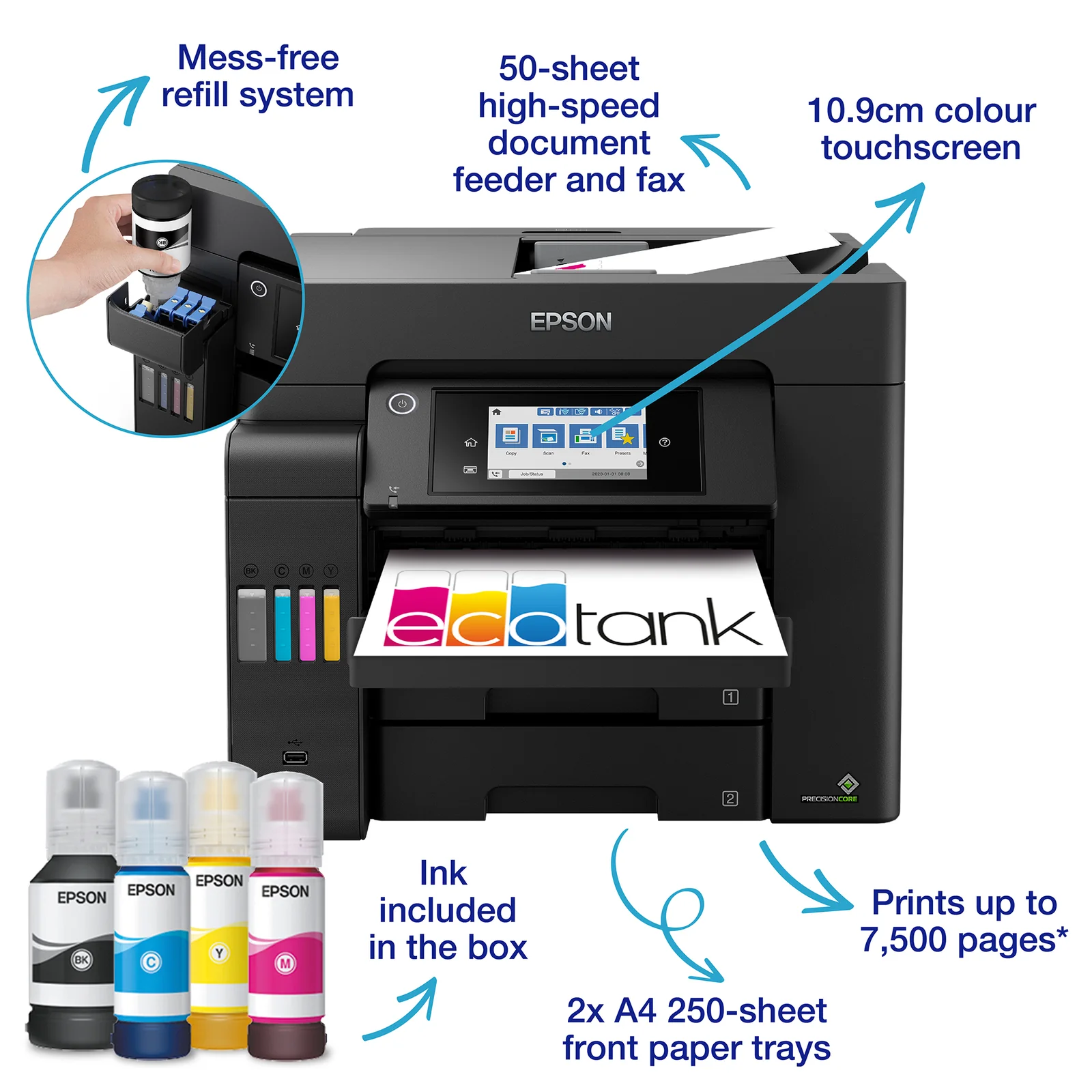 Epson EcoTank ET-5805 Inkjet Printer