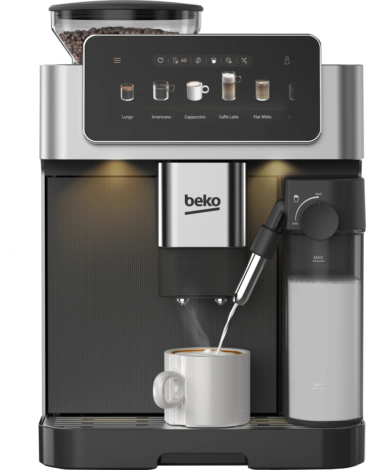 Beko CEG8564X Bean-to-Cup Coffee Machine