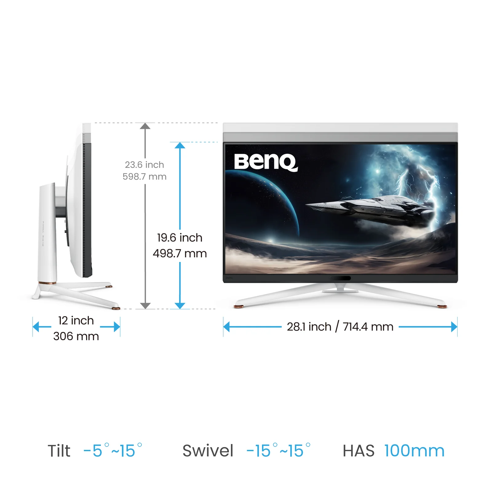 BenQ EX321UX 31.5" 4K UHD IPS 144Hz Monitor