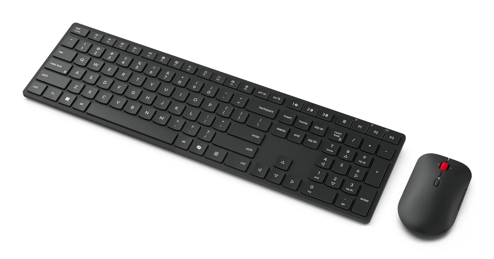 Lenovo 4X31S04835 Wireless Keyboard & Mouse Black