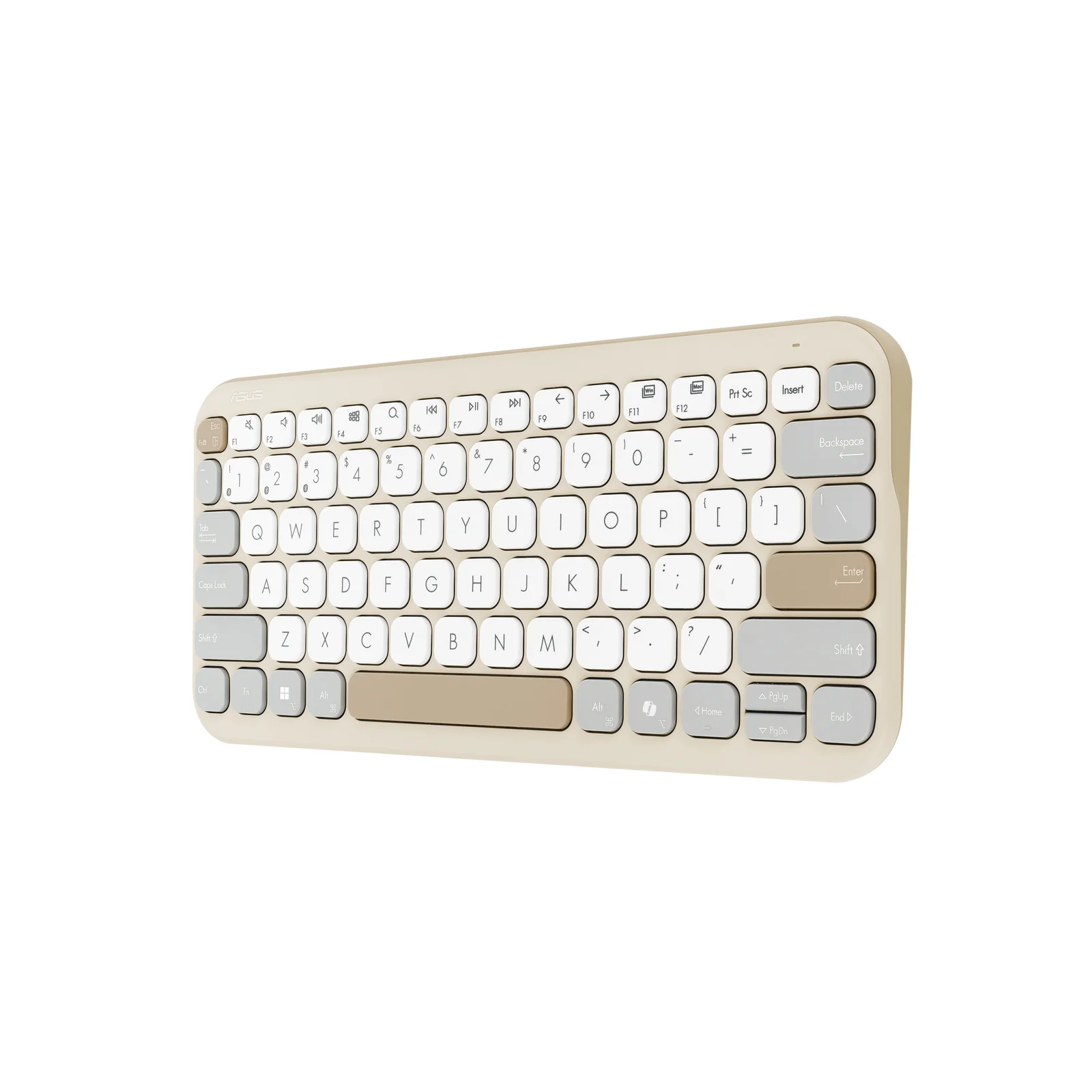 ASUS Marshmallow KW100 Keyboard Beige