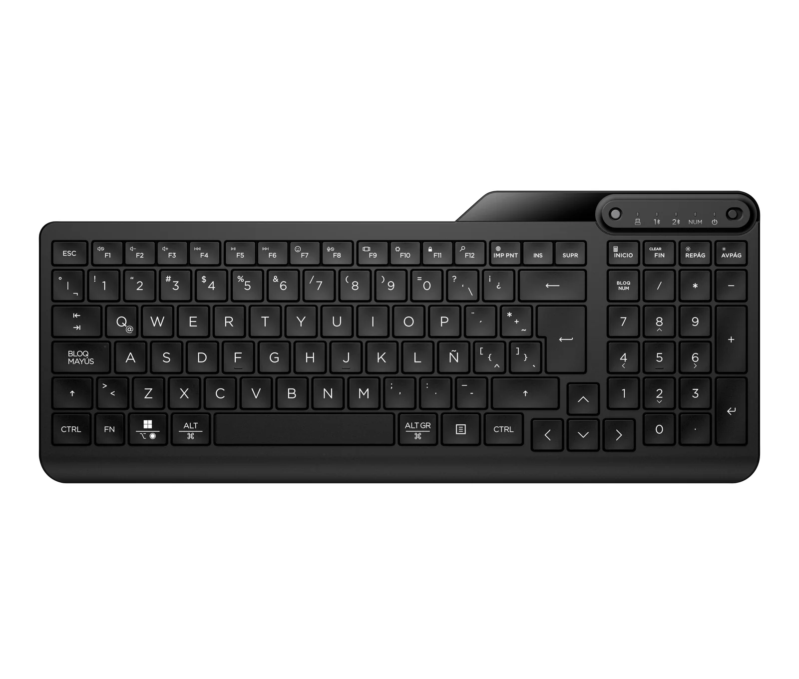 HP 475 DUAL-MODE Wireless Keyboard Black
