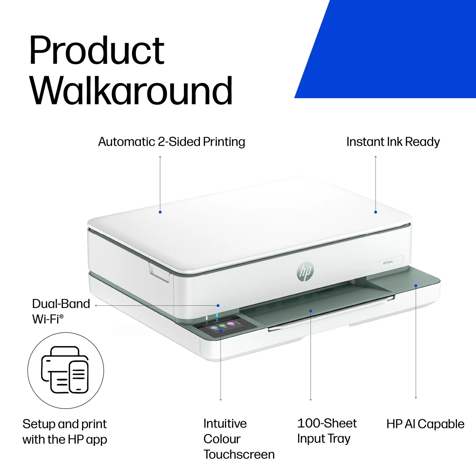 HP ENVY 6130e All-in-One Colour Inkjet Printer