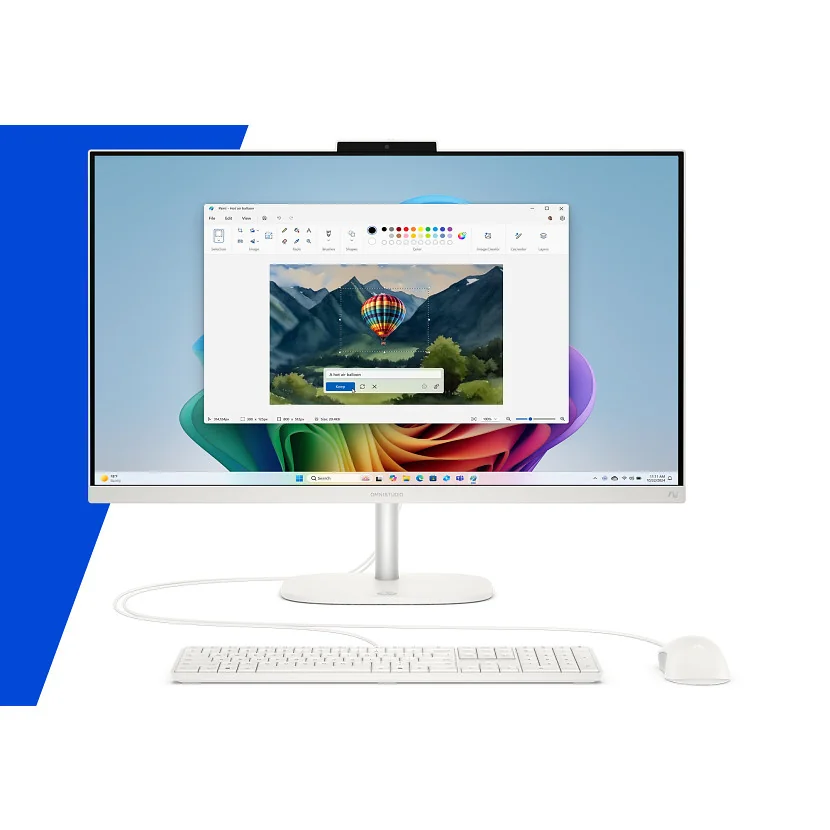 HP OmniStudio All-in-One Desktop Next Gen AI 27-cw0000sa 27", 16GB RAM, 1TB SSD