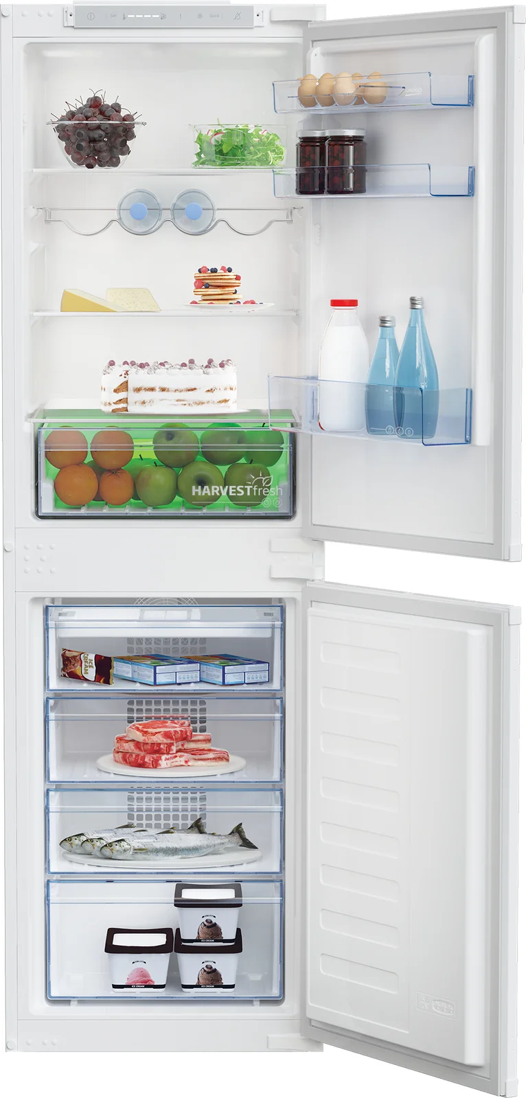 Beko BCFD4V50 254L Integrated Fridge Freezer