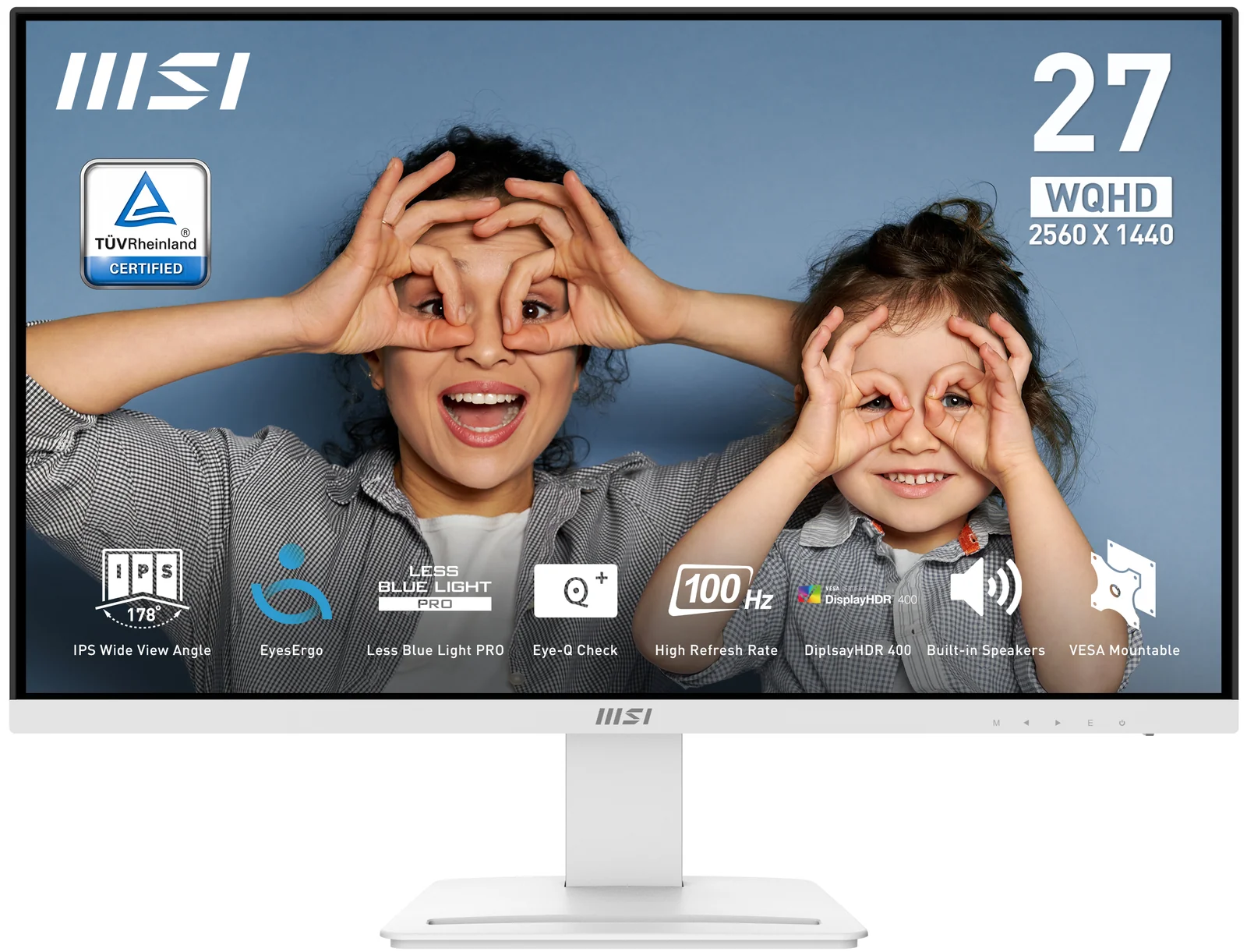 MSI Pro MP273QW E2 27" QHD IPS 100Hz Monitor