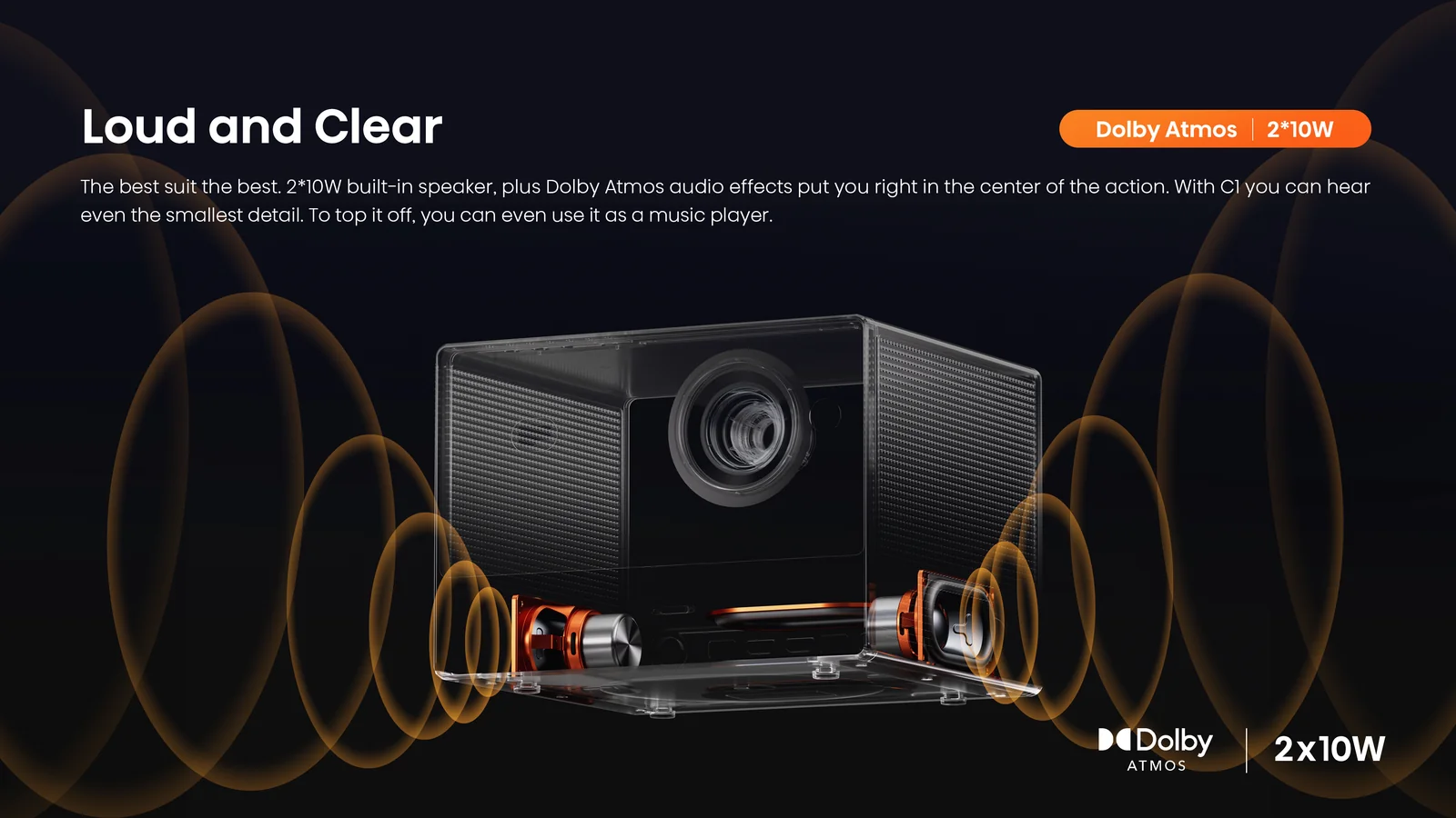 Hisense C1TUK 4K Projector