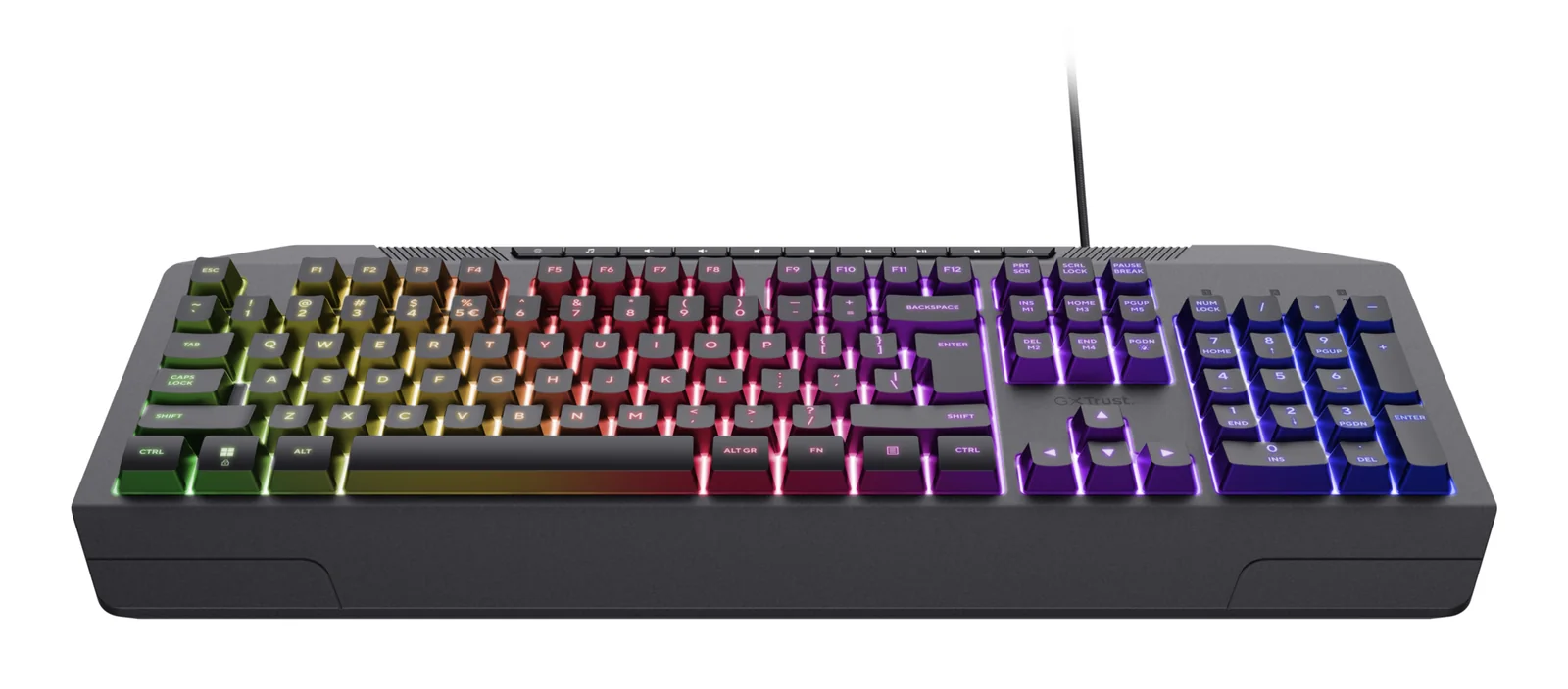 Trust GXT 836 Evocx Keyboard Black, UK English