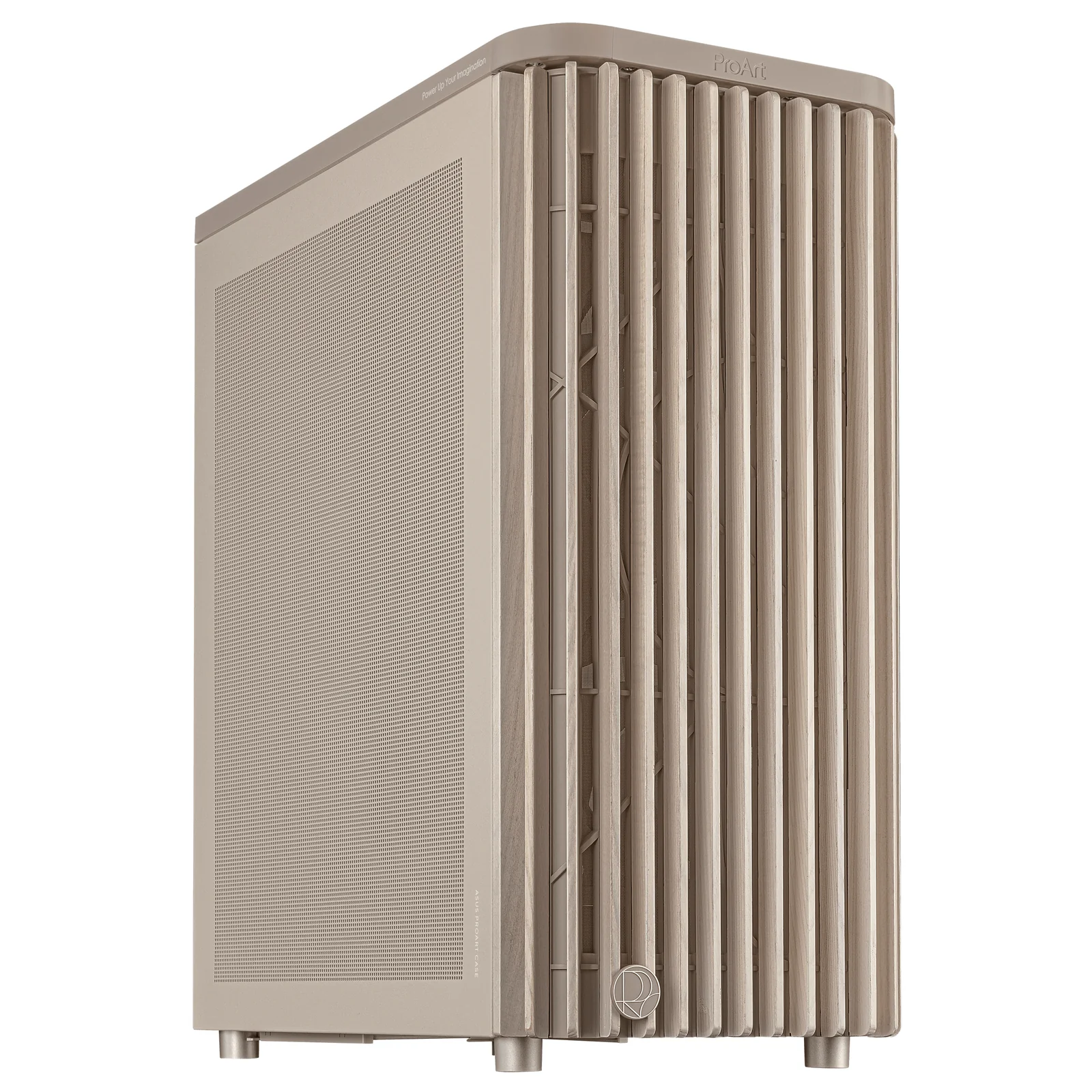 ASUS Proart PA401 Wood Mesh PWM Beige PC Case