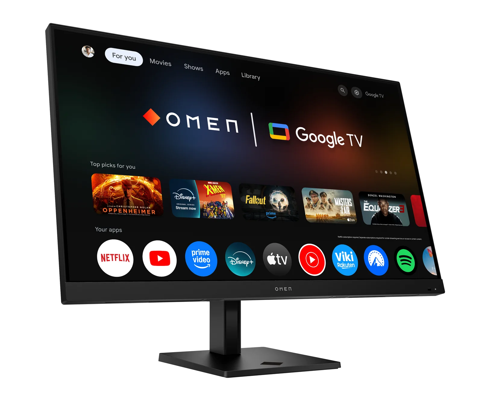HP 144Hz 31.5" 4K UHD IPS 144Hz Monitor