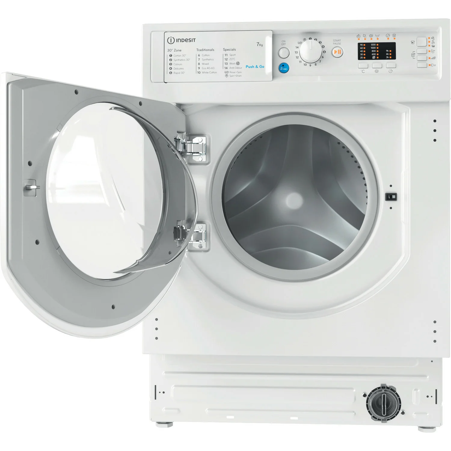 Indesit BI WMIL 71252 UK N 7kg 1151rpm Washing Machine