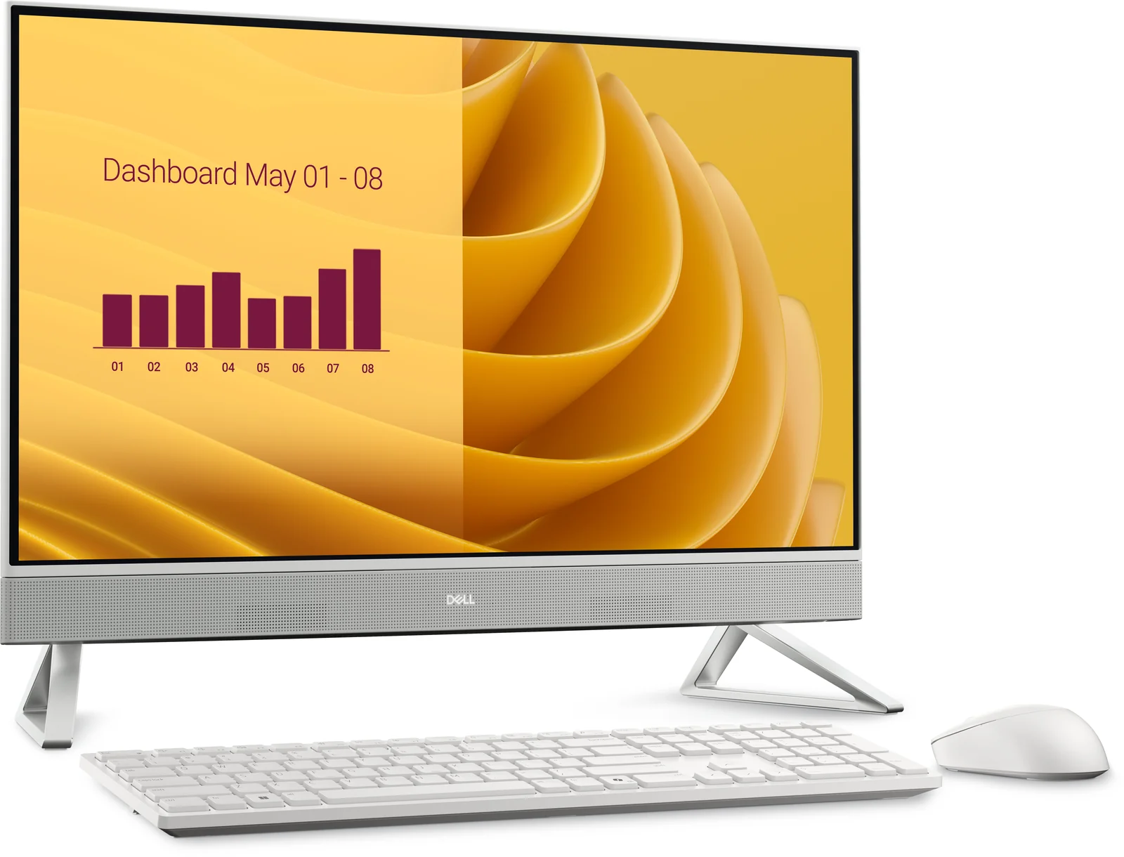 DELL EC27250 27" All-in-One, Intel Core 7 150U, 16GB RAM, 1TB SSD