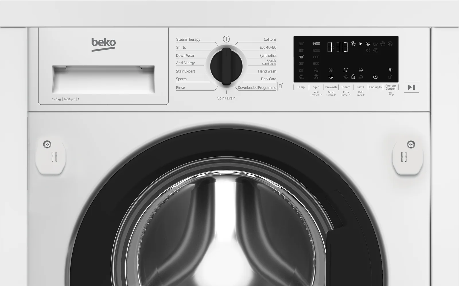 Beko WTIK84122F 8kg 1400rpm Washing Machine