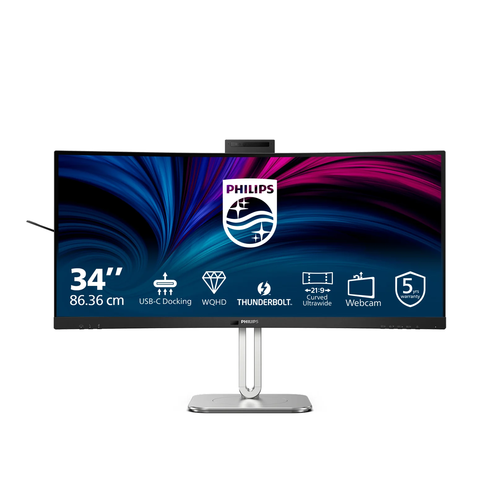 Philips 34B2U6603CH/00 34" UWQHD VA 120Hz Curved Monitor