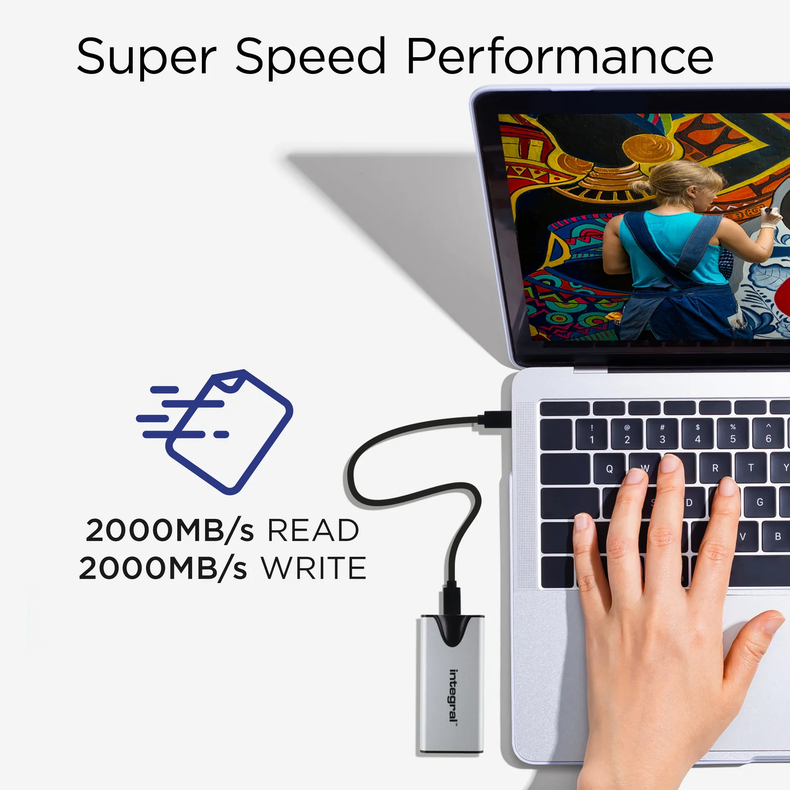 Integral SlimXpress Pro INSSD500GPORT3.2SLIMXS 500GB