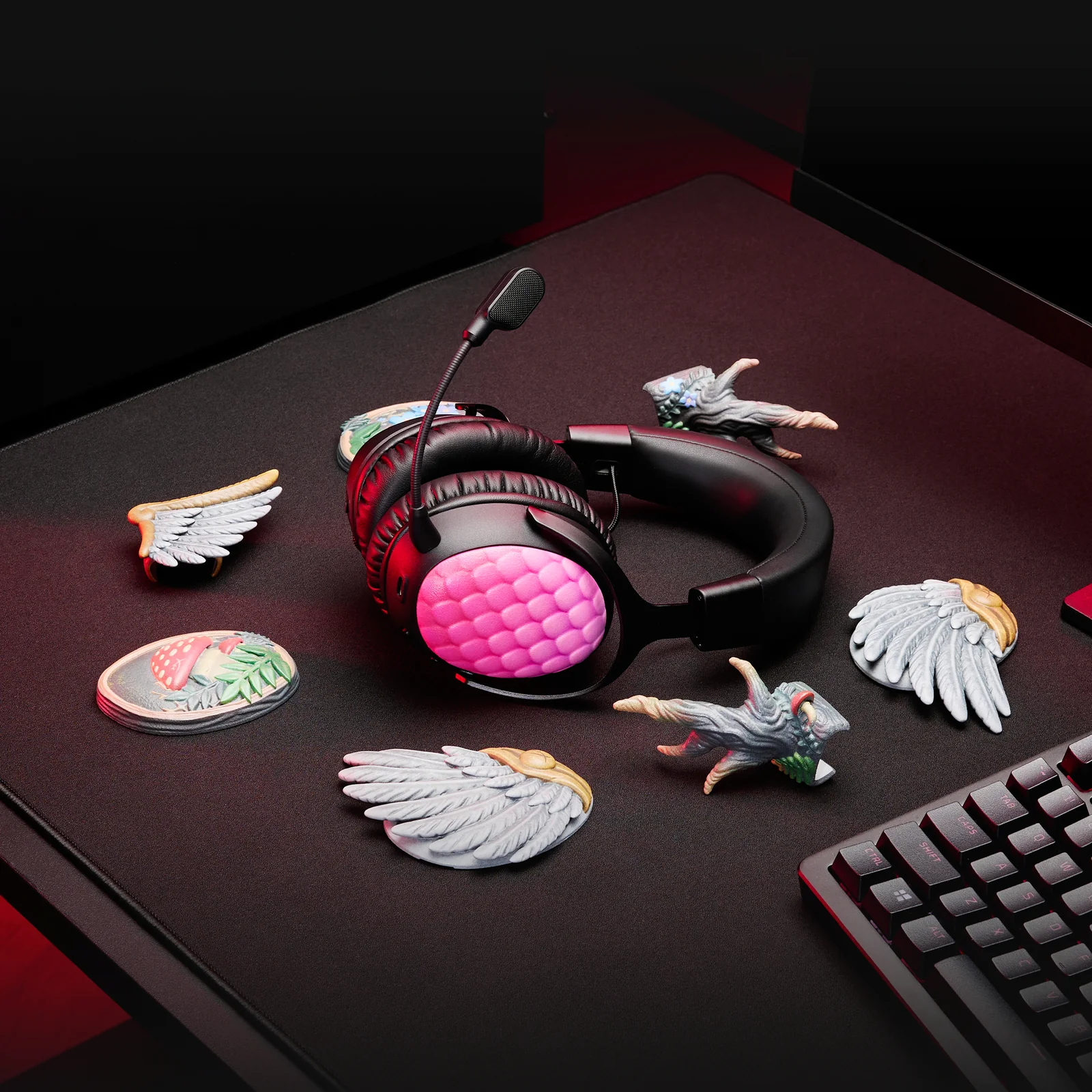 HyperX Cloud III S Wireless Gaming Headset White/Pink