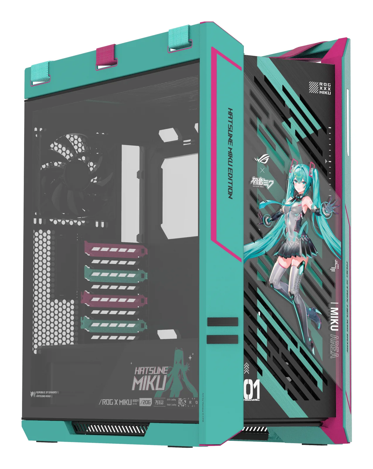 ASUS ROG Strix Helios II Hatsune Miku Edition PC Case