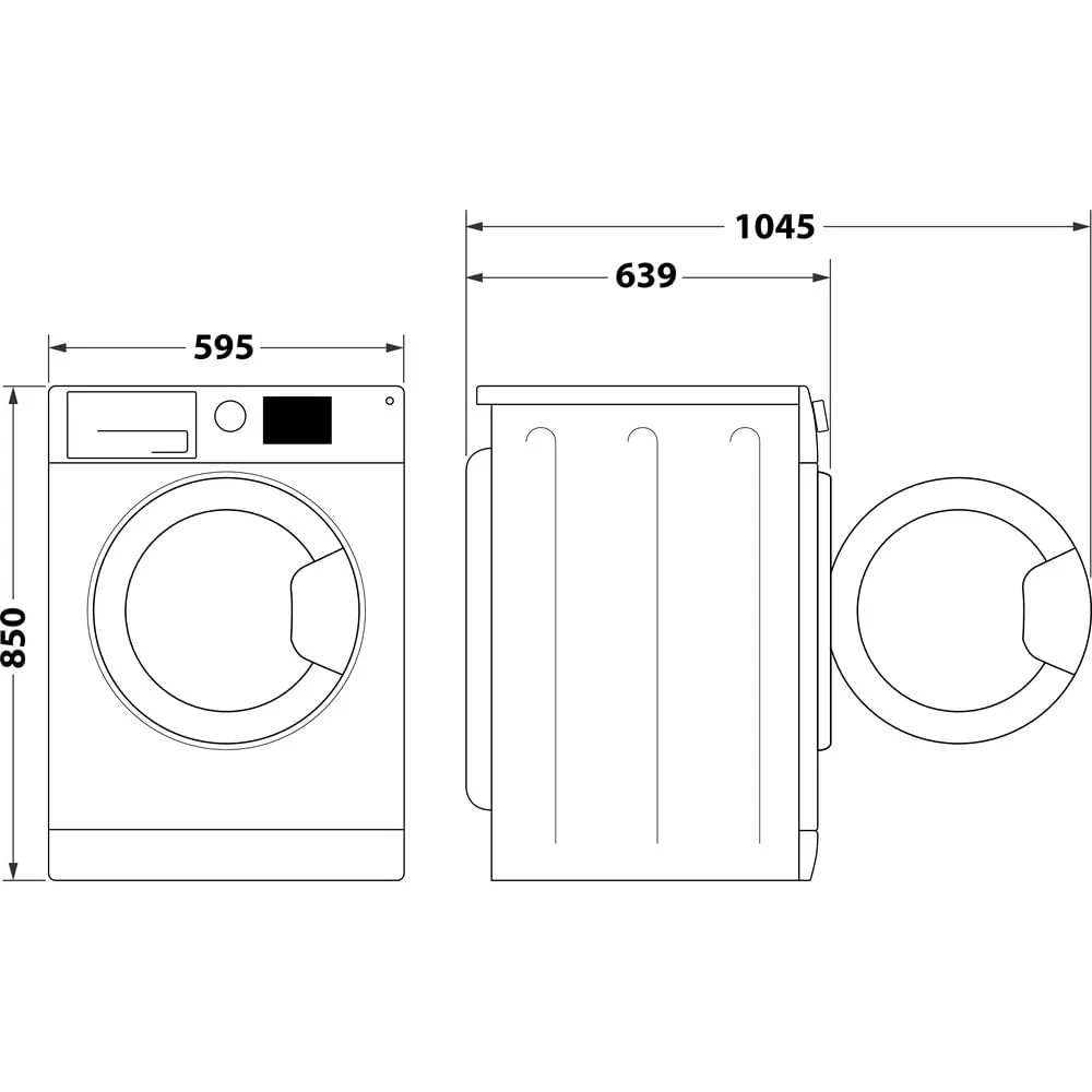 Hotpoint NSWM 1046 GG UK 10kg 1351rpm Washing Machine